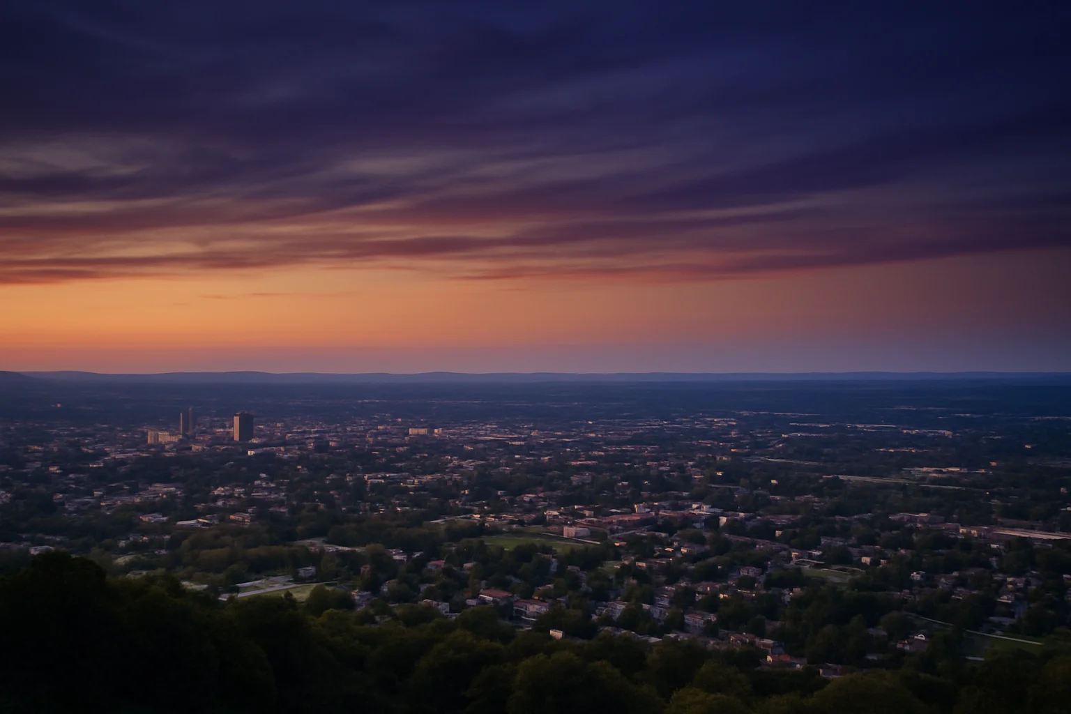 Frederick, MD skyline