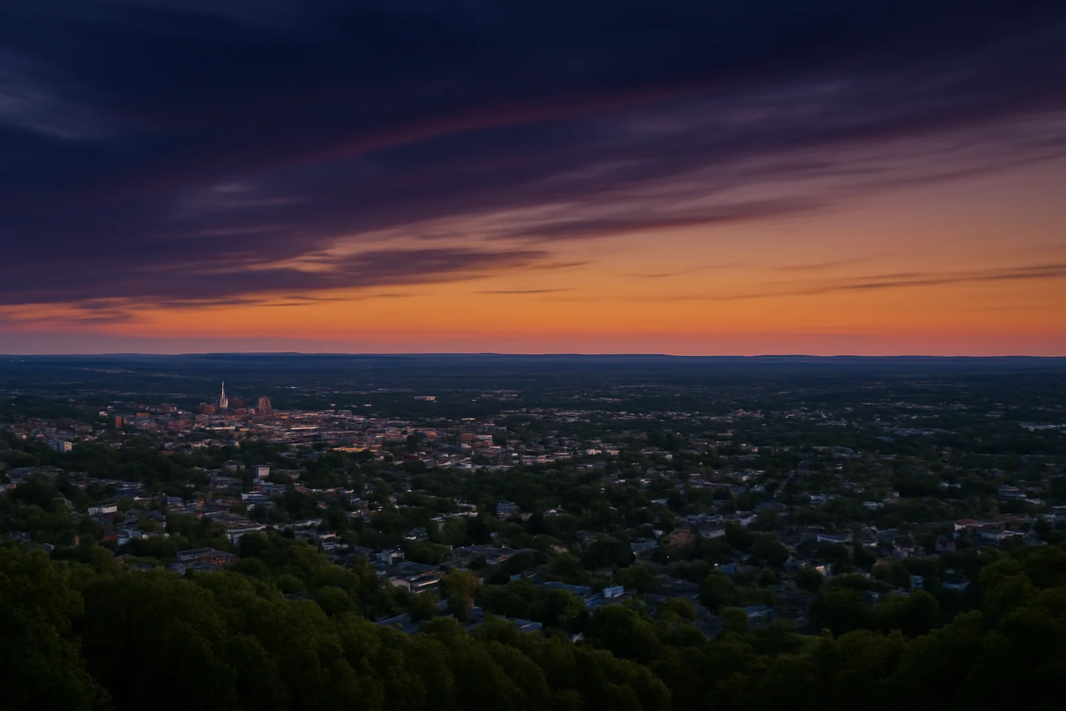 Fredericksburg, VA skyline