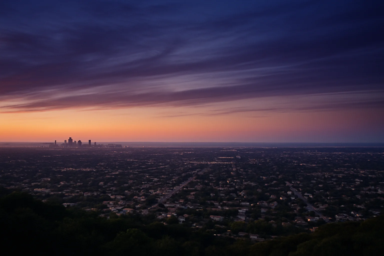 Galveston, TX skyline