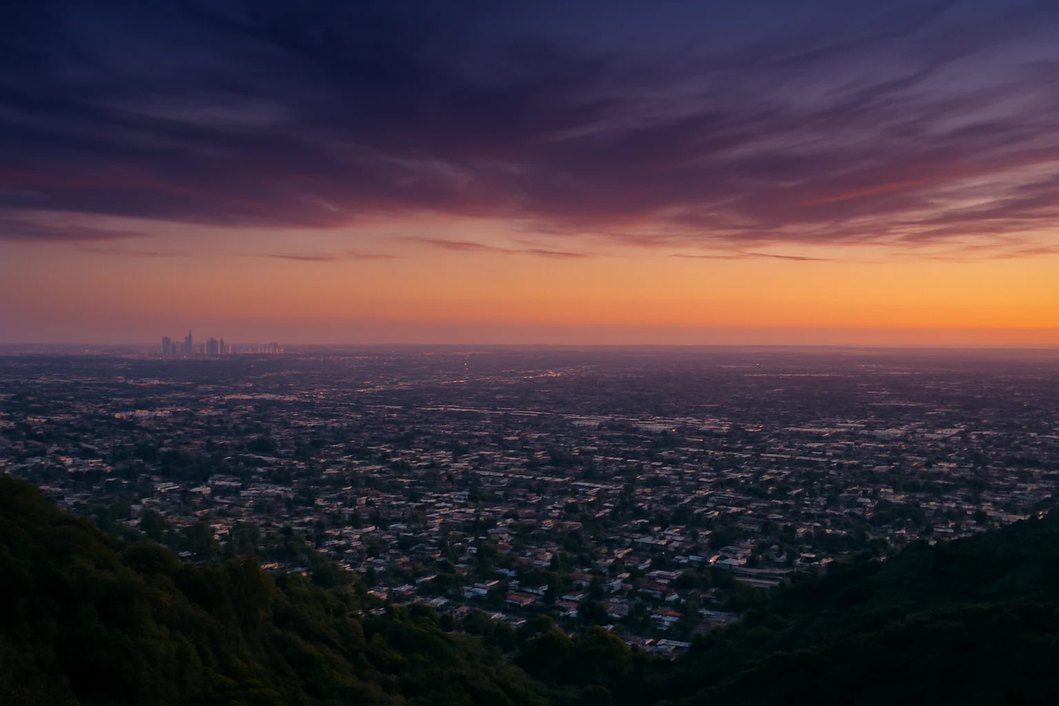 Garden Grove, CA skyline