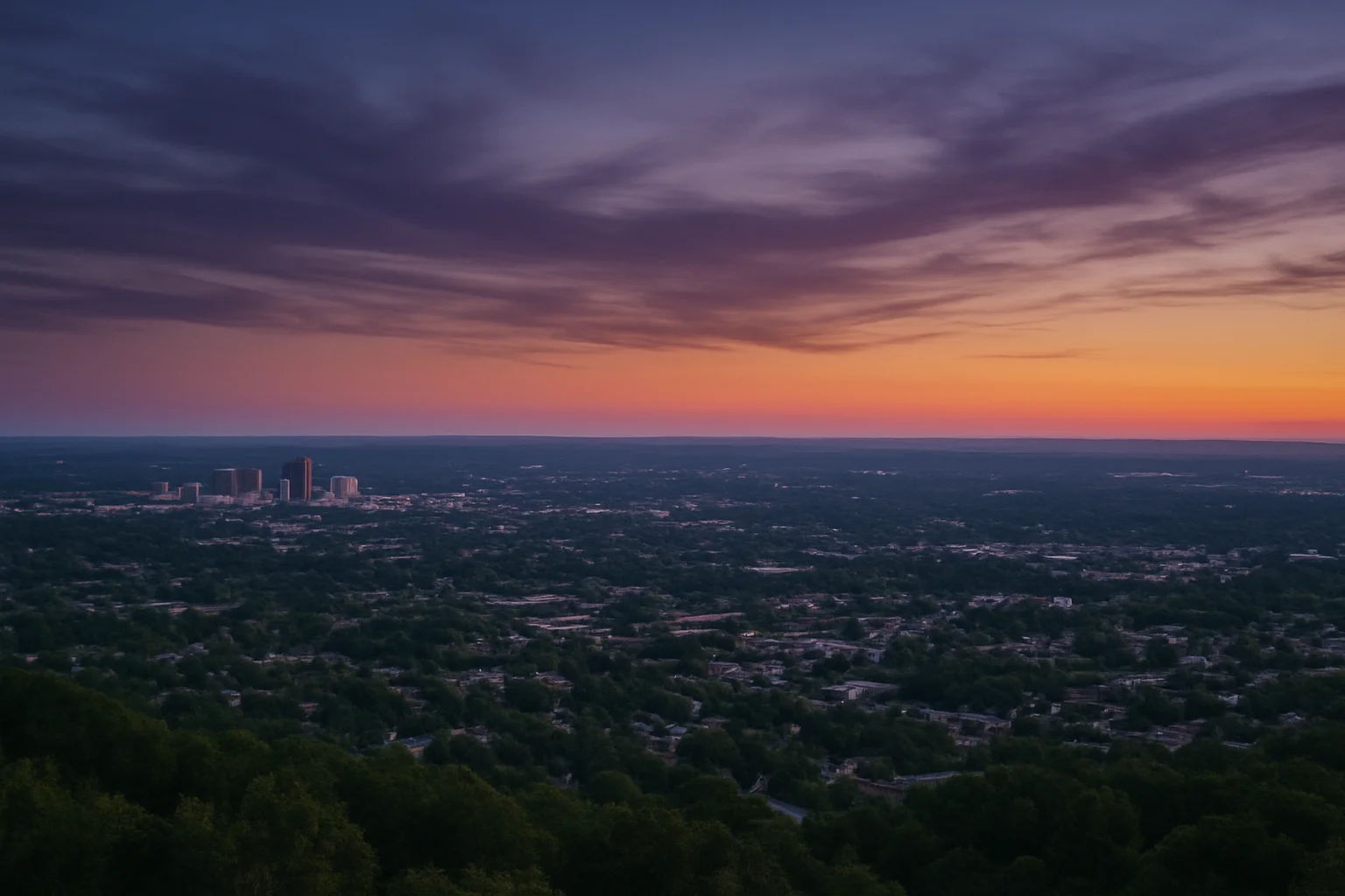 Gastonia, NC skyline