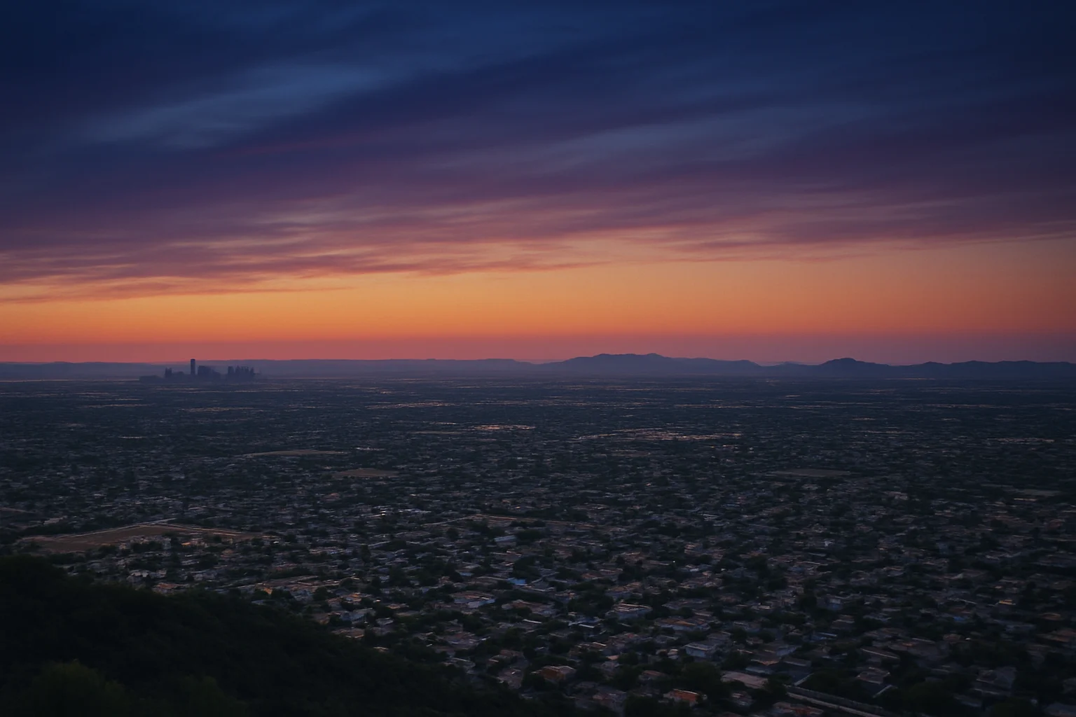 Goodyear, AZ skyline