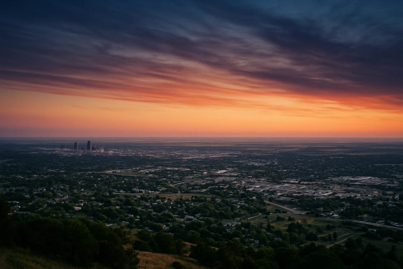 Grand Island, NE skyline