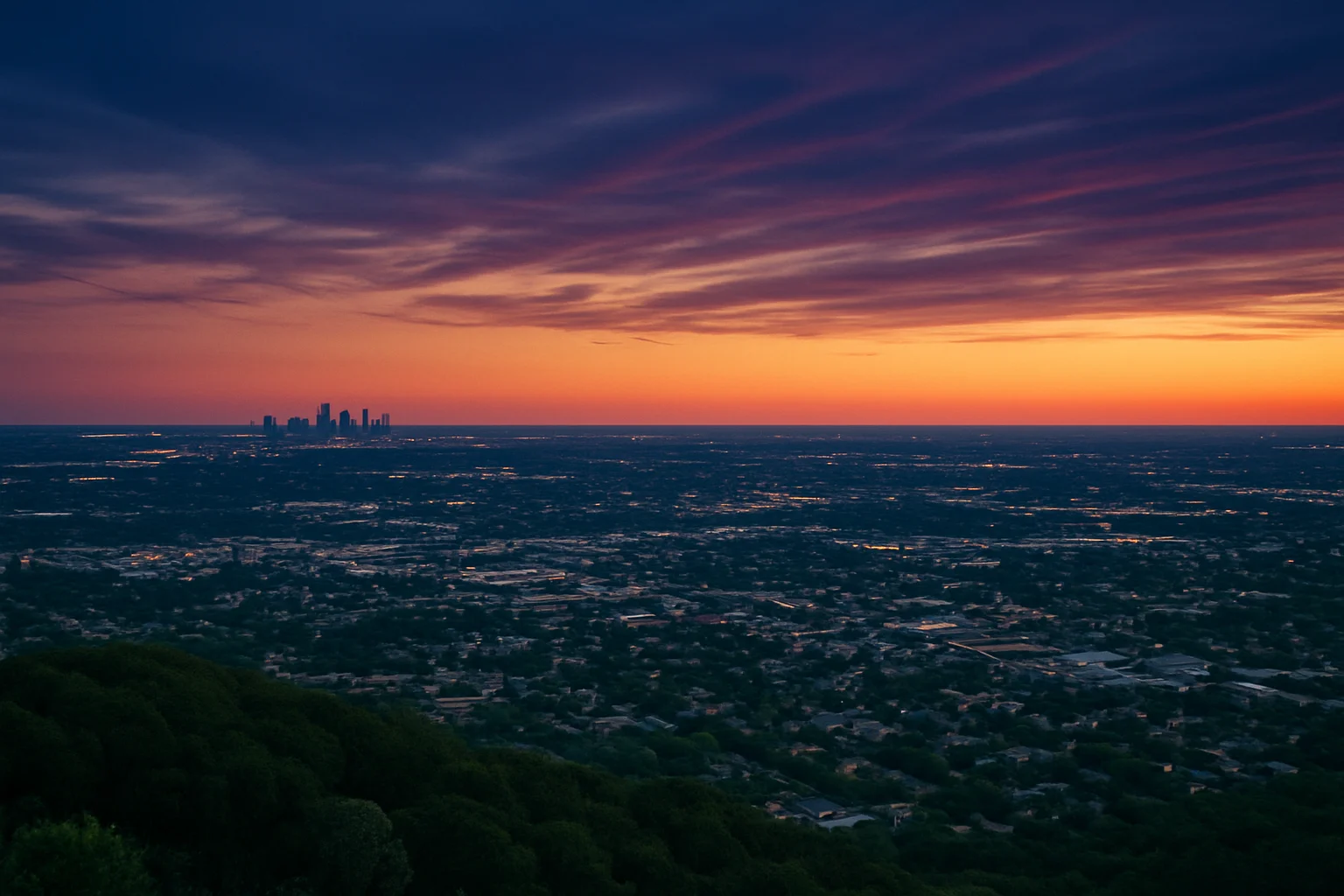 Grand Prairie, TX skyline