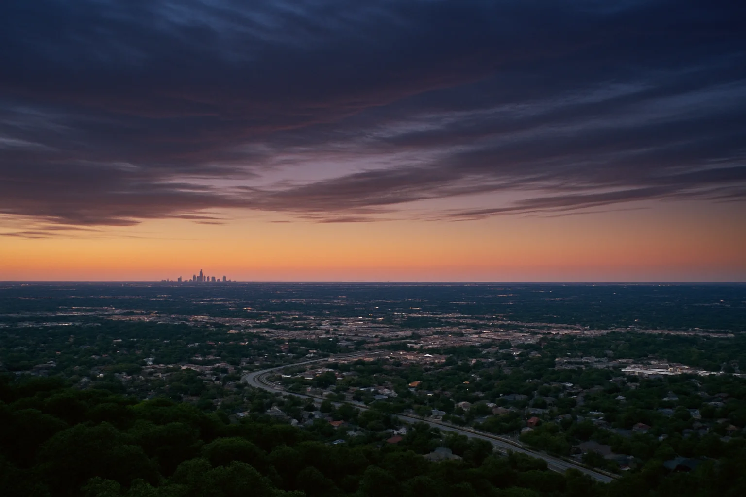 Grapevine, TX skyline