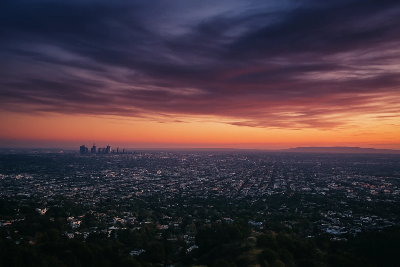 Hawthorne, CA skyline