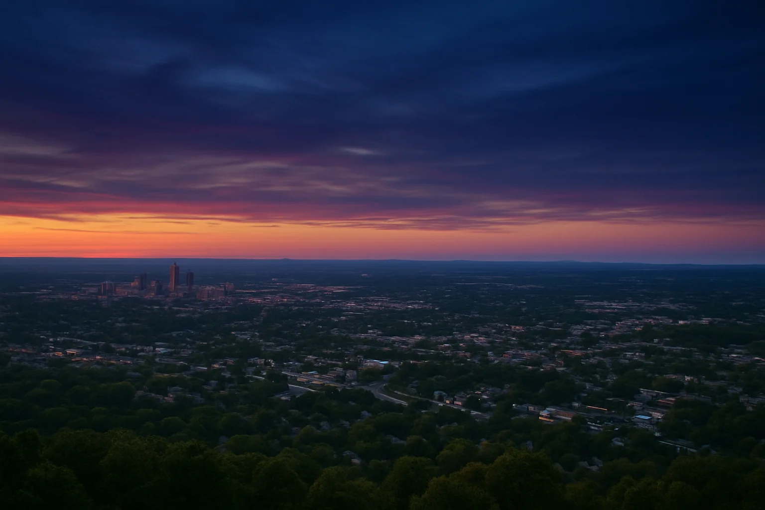 High Point, NC skyline