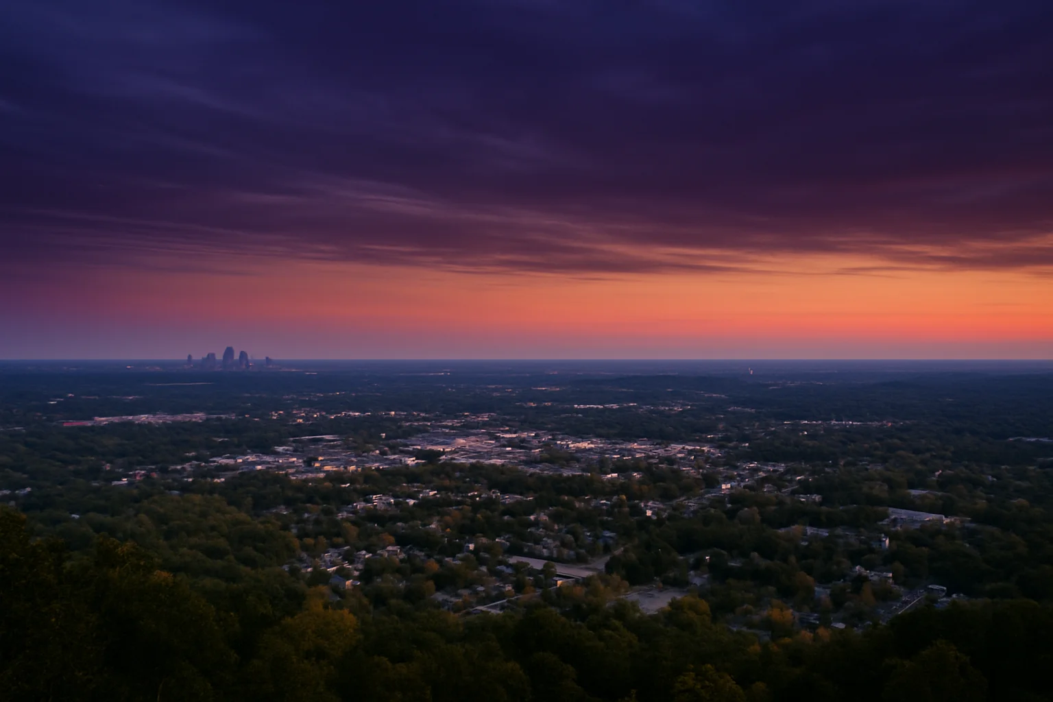 Huntersville, NC skyline