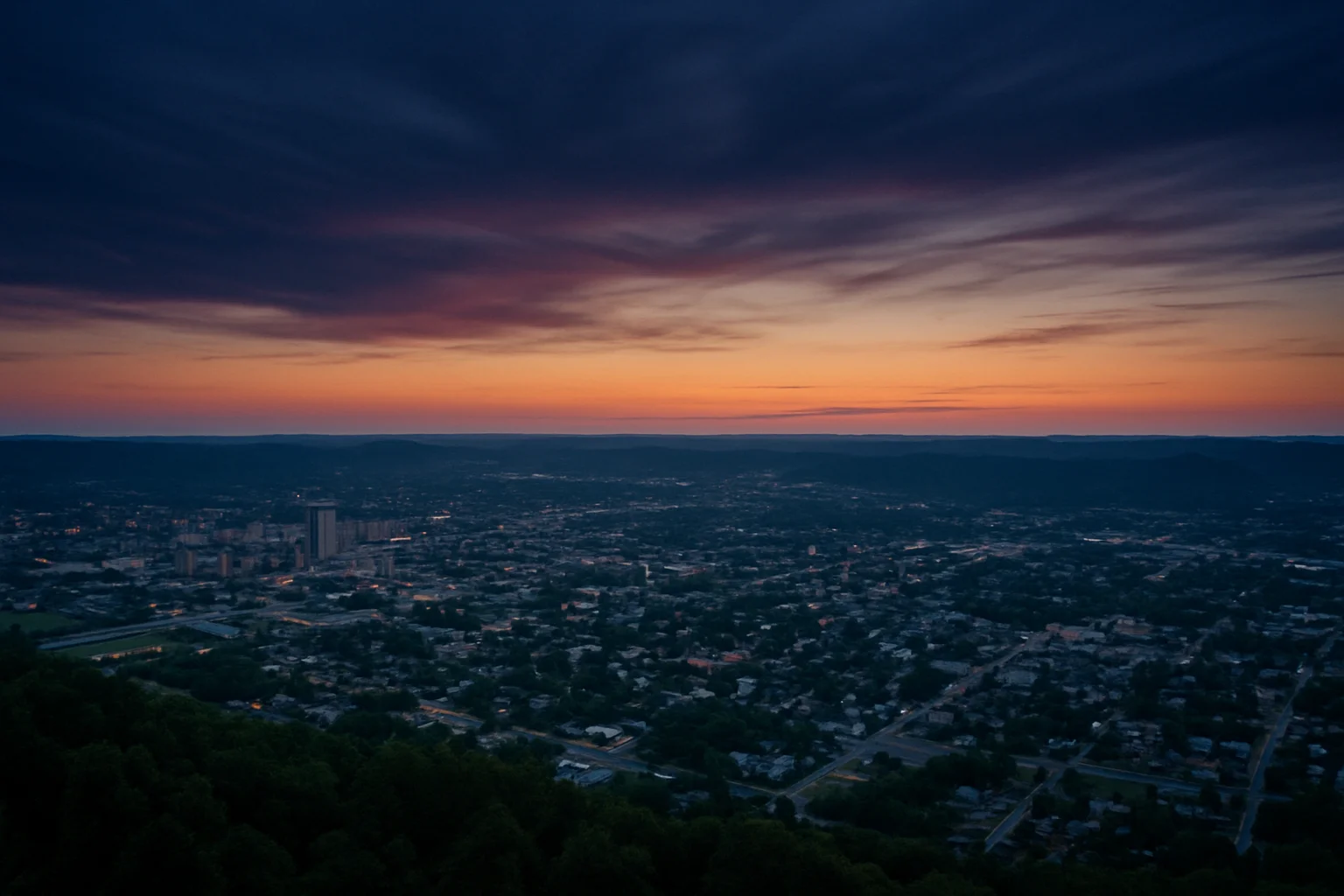 Huntington, WV skyline