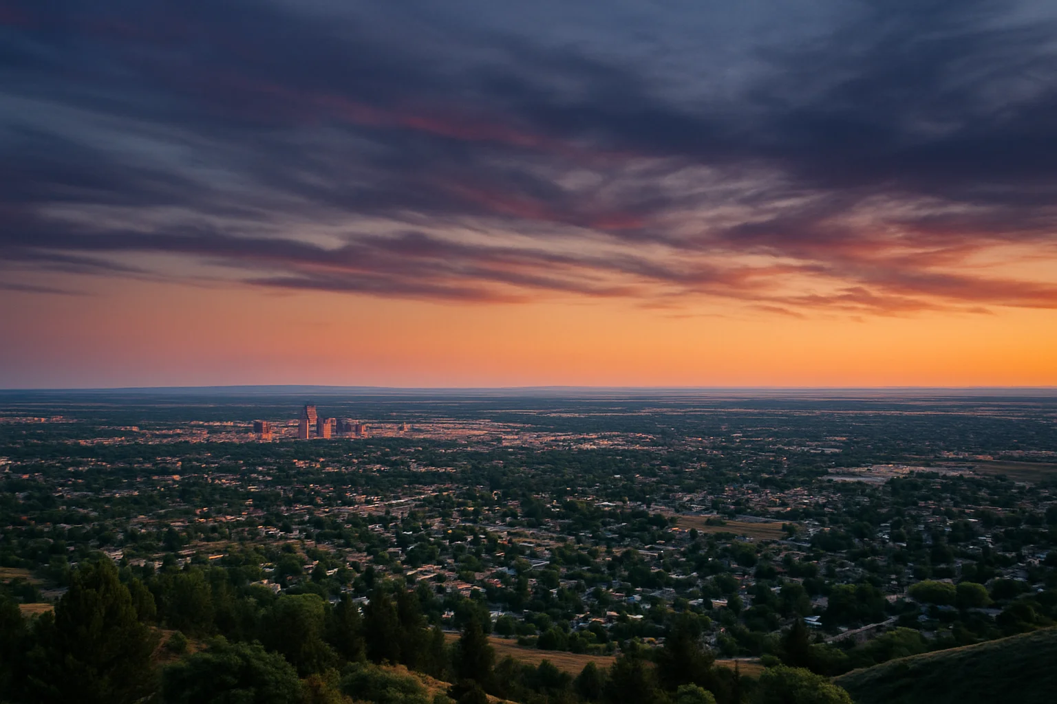 Idaho Falls, ID skyline