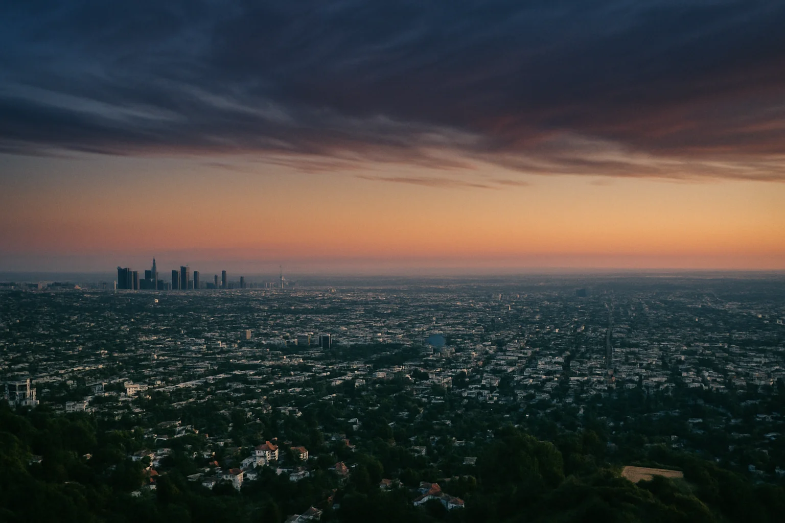 Inglewood, CA skyline