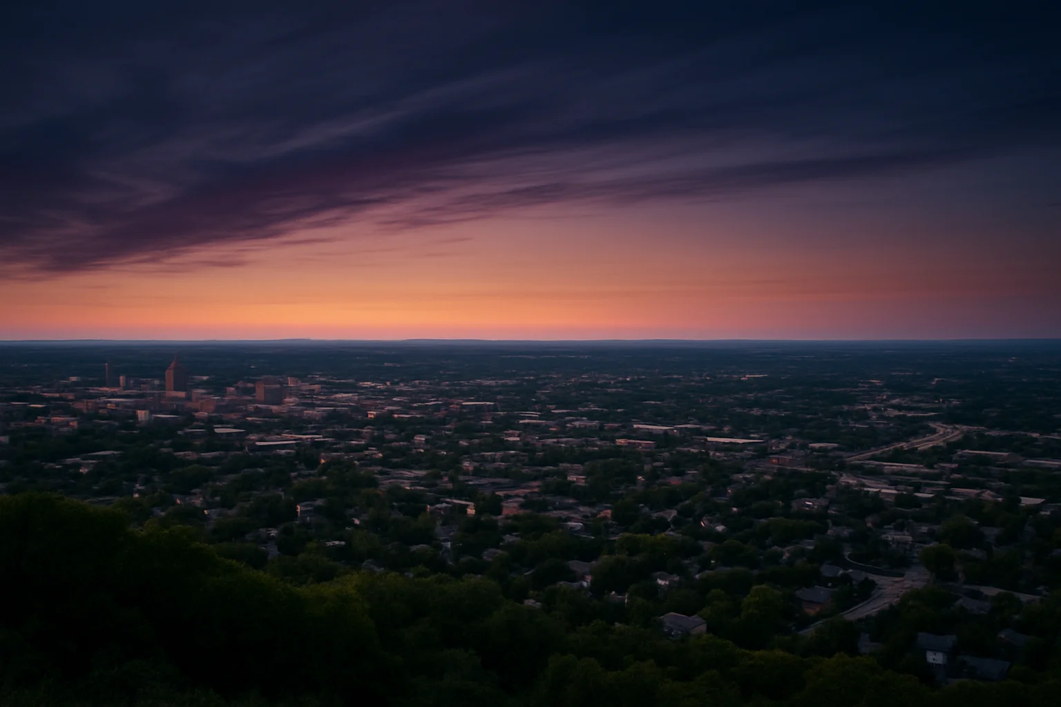 Iowa City, IA skyline