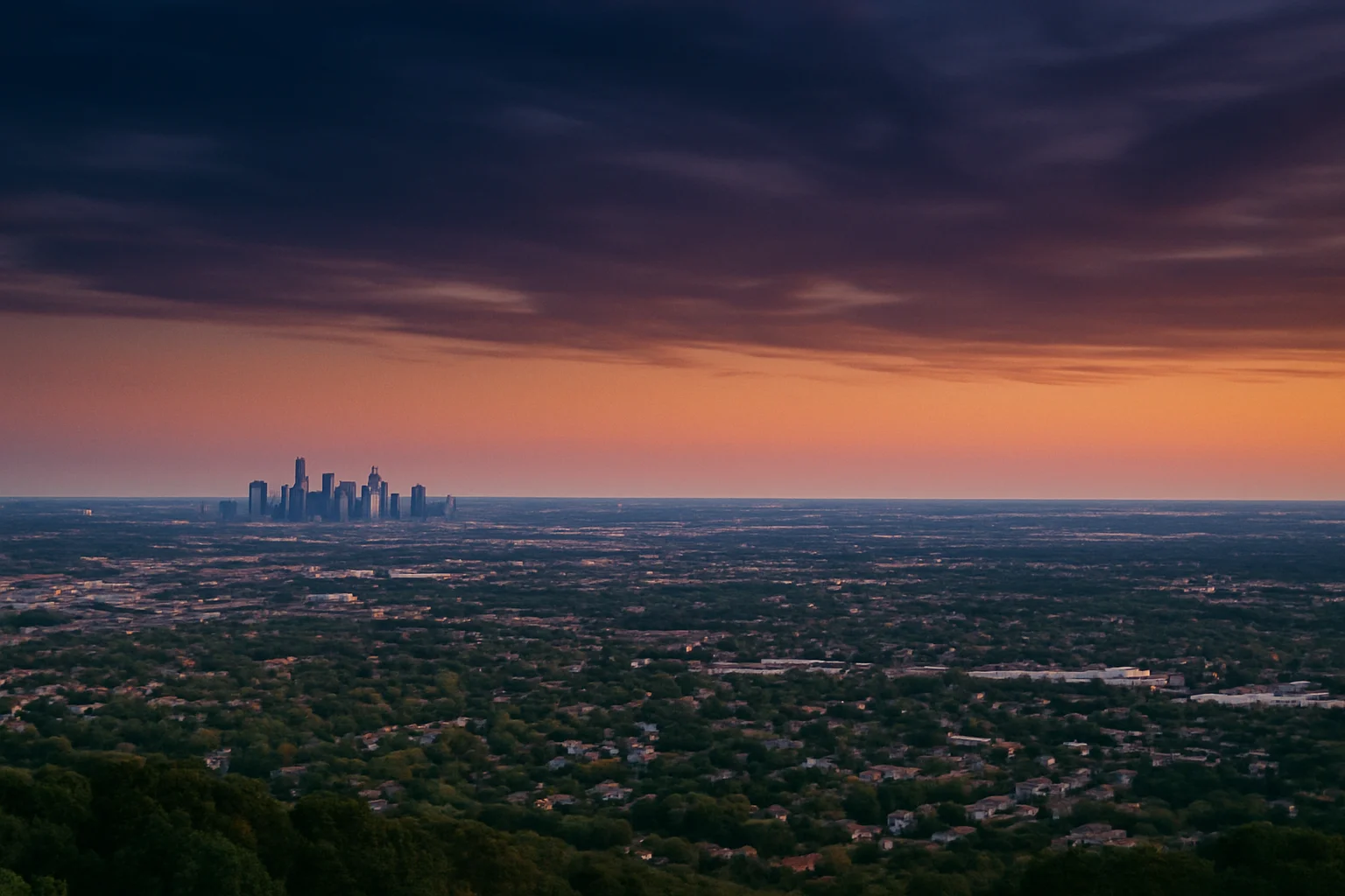 Irving, TX skyline