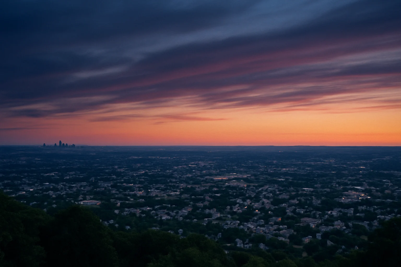 Irvington, NJ skyline