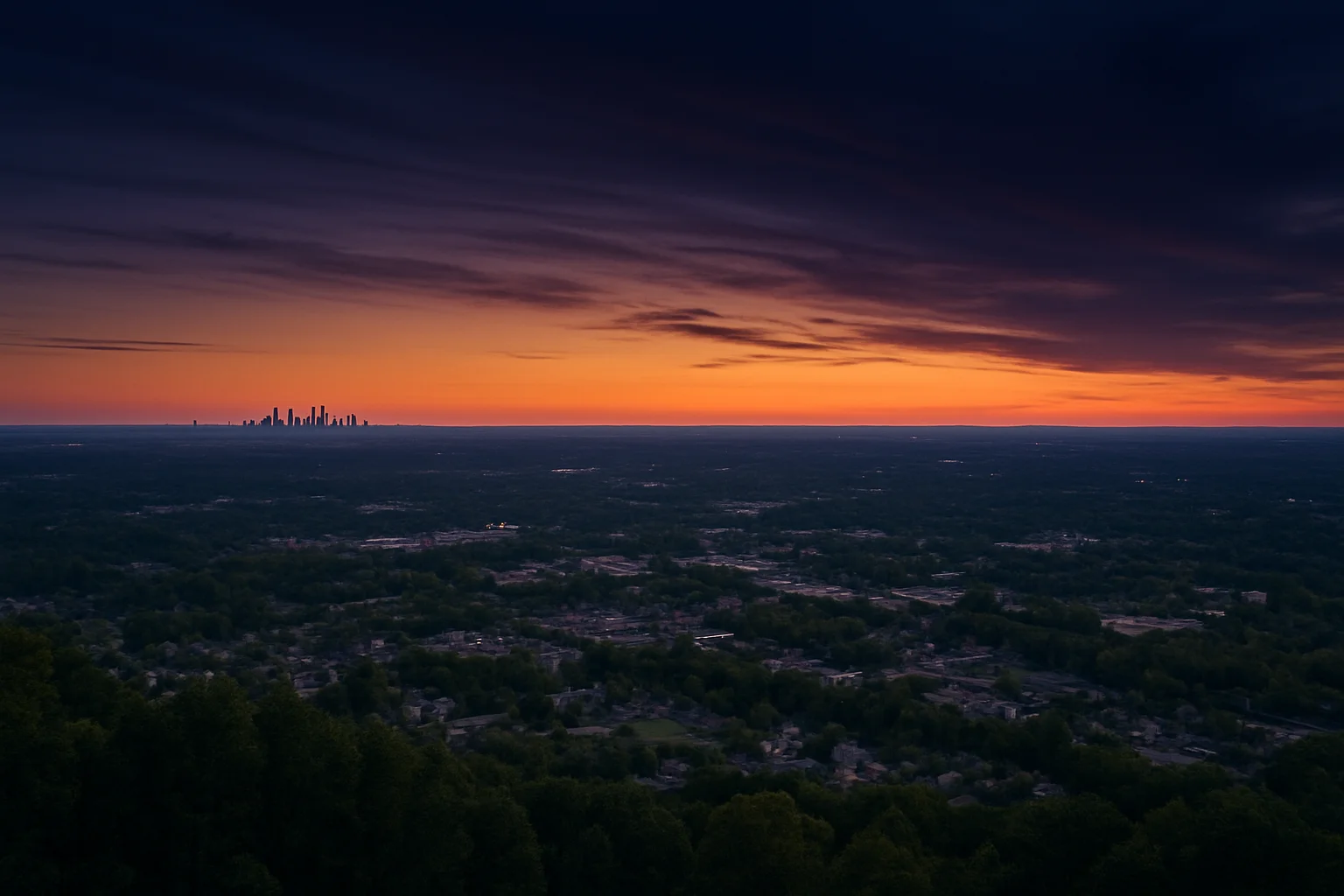 Johns Creek, GA skyline