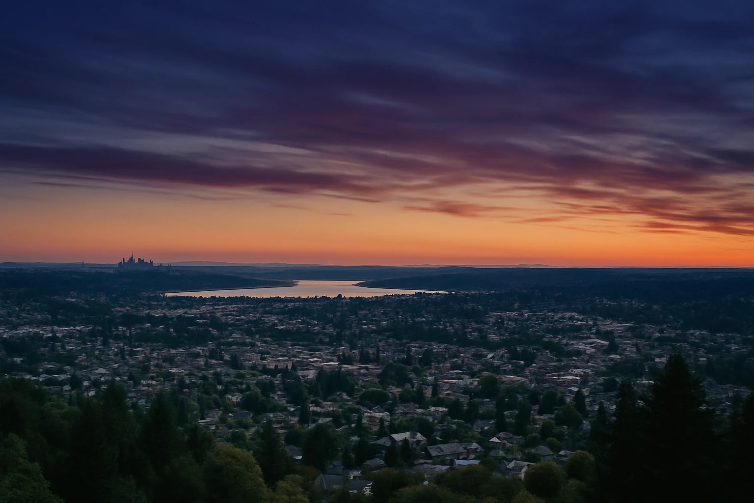 Kirkland, WA skyline
