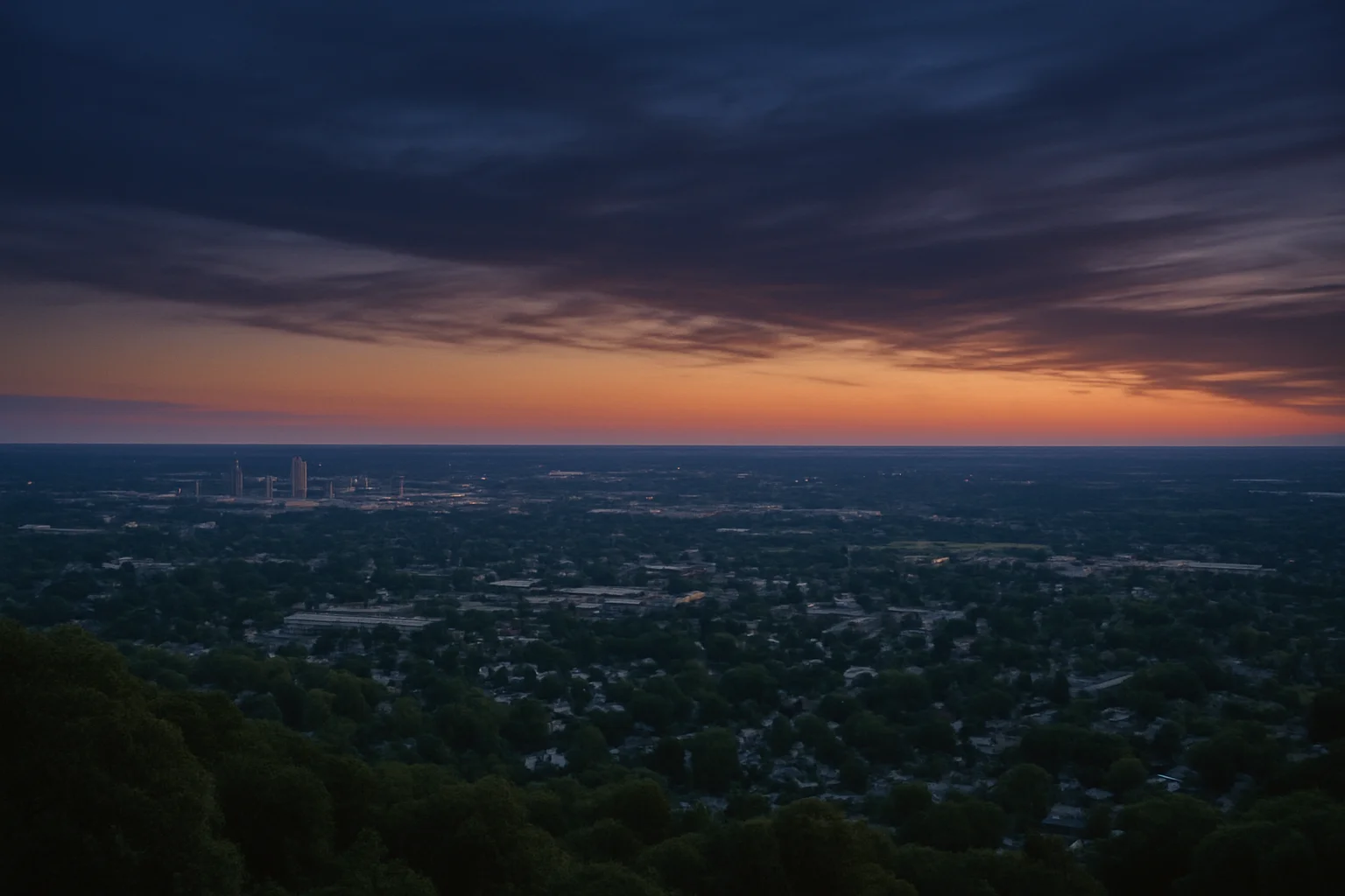 Lafayette, IN skyline