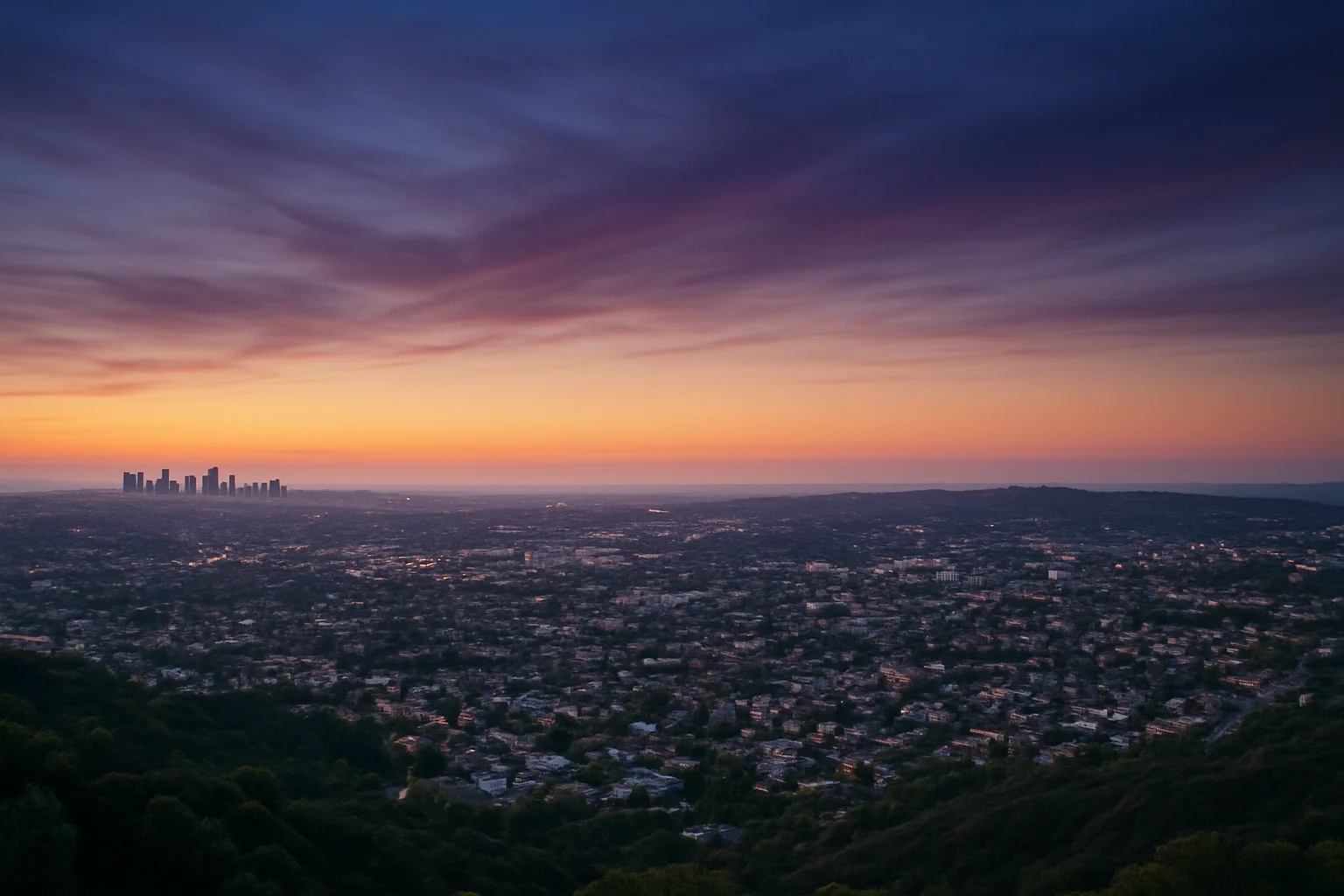 Laguna Niguel, CA skyline