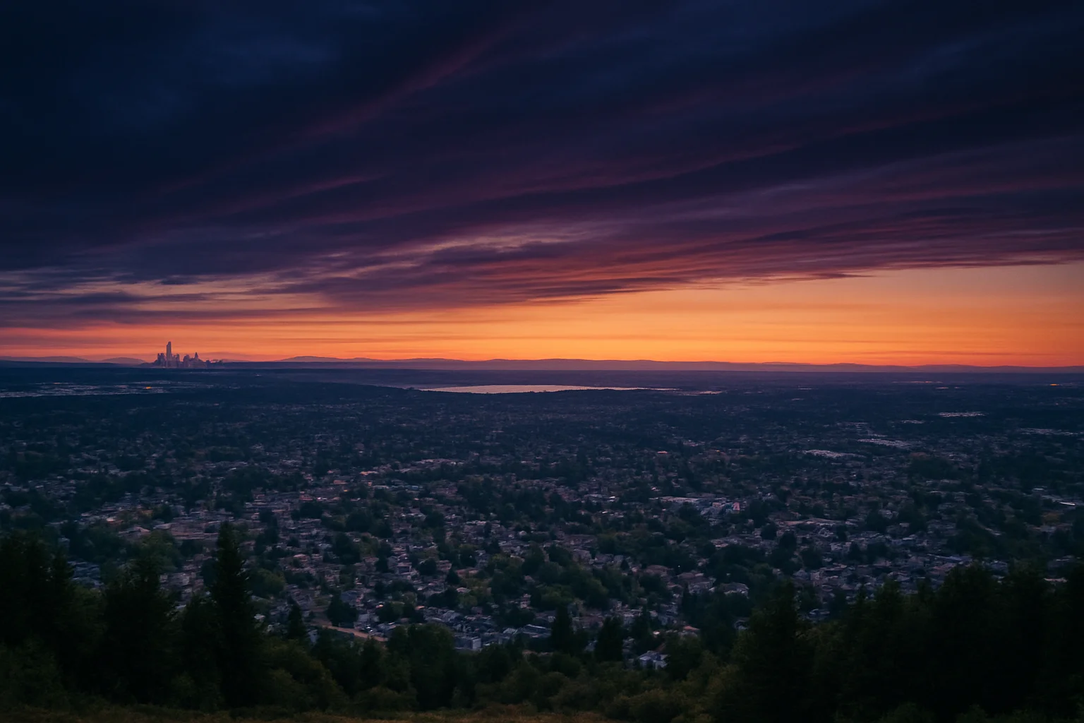 Lakewood, WA skyline