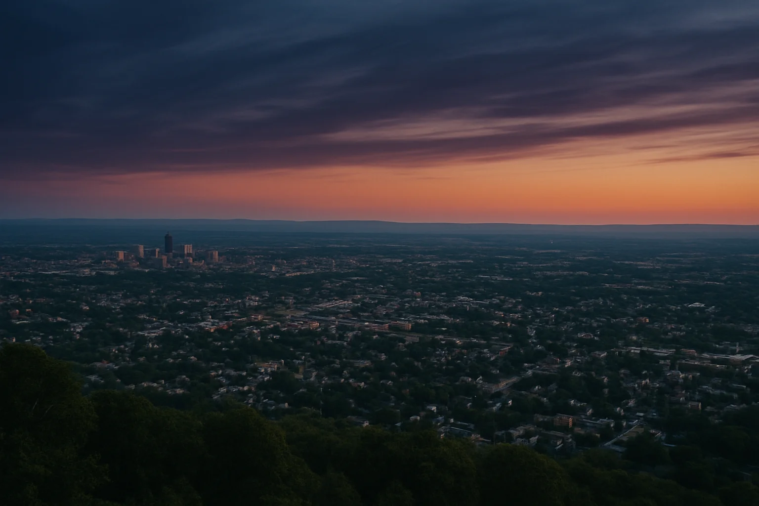 Lancaster, PA skyline