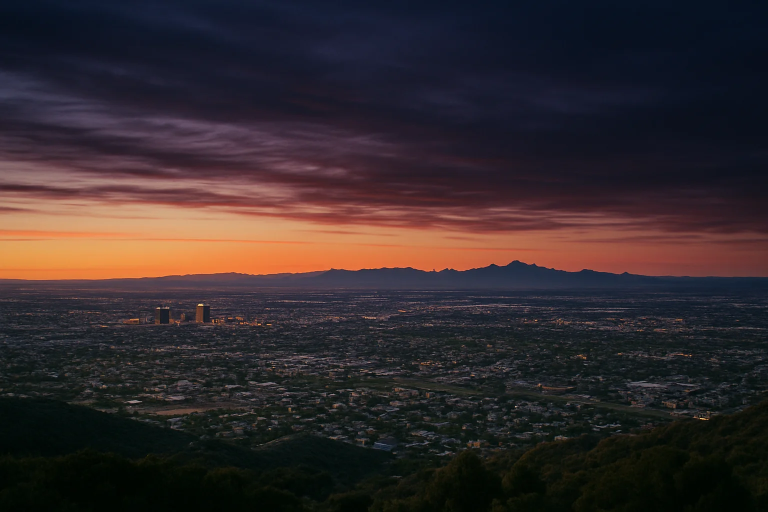 Las Cruces, NM skyline