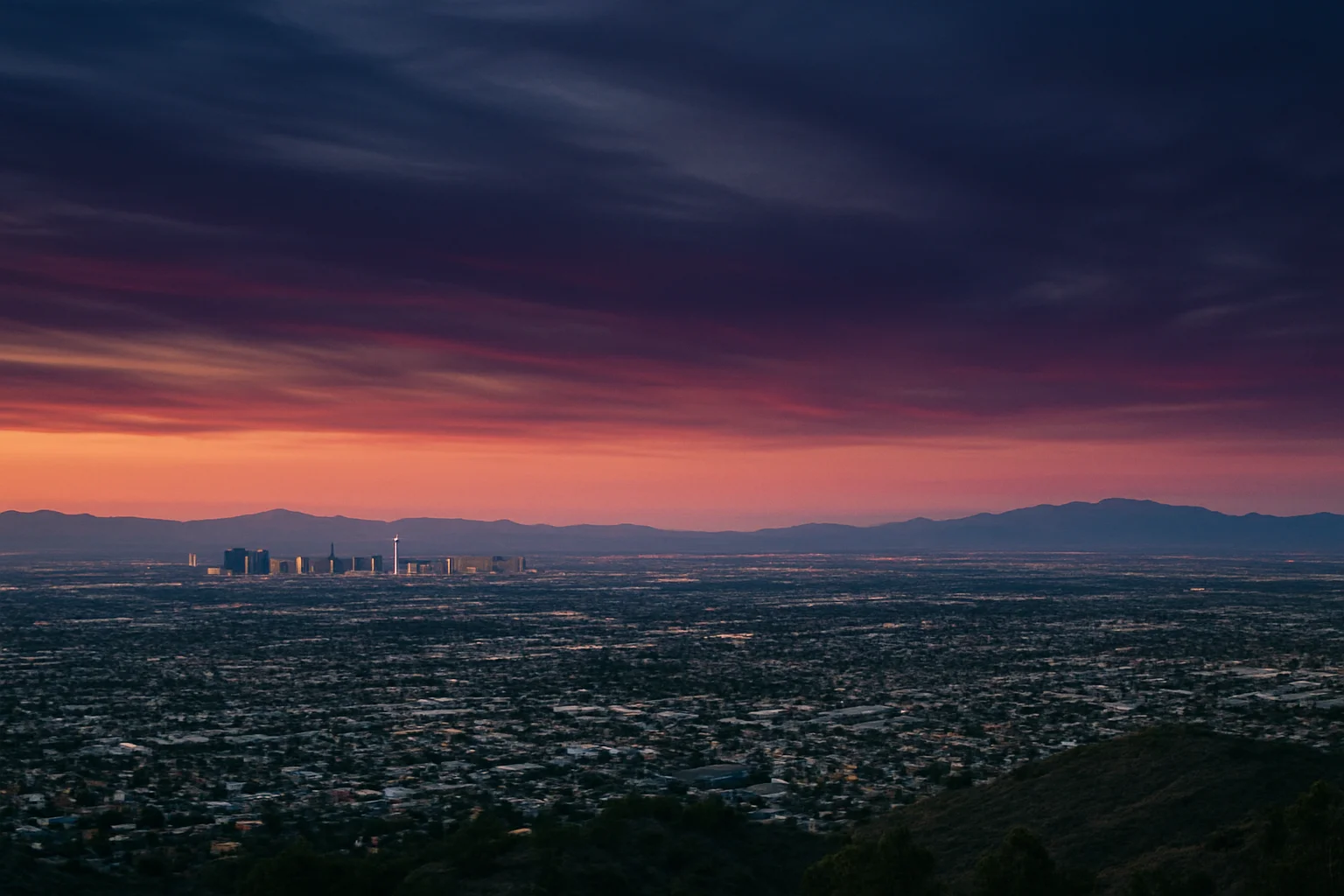 Las Vegas, NV skyline