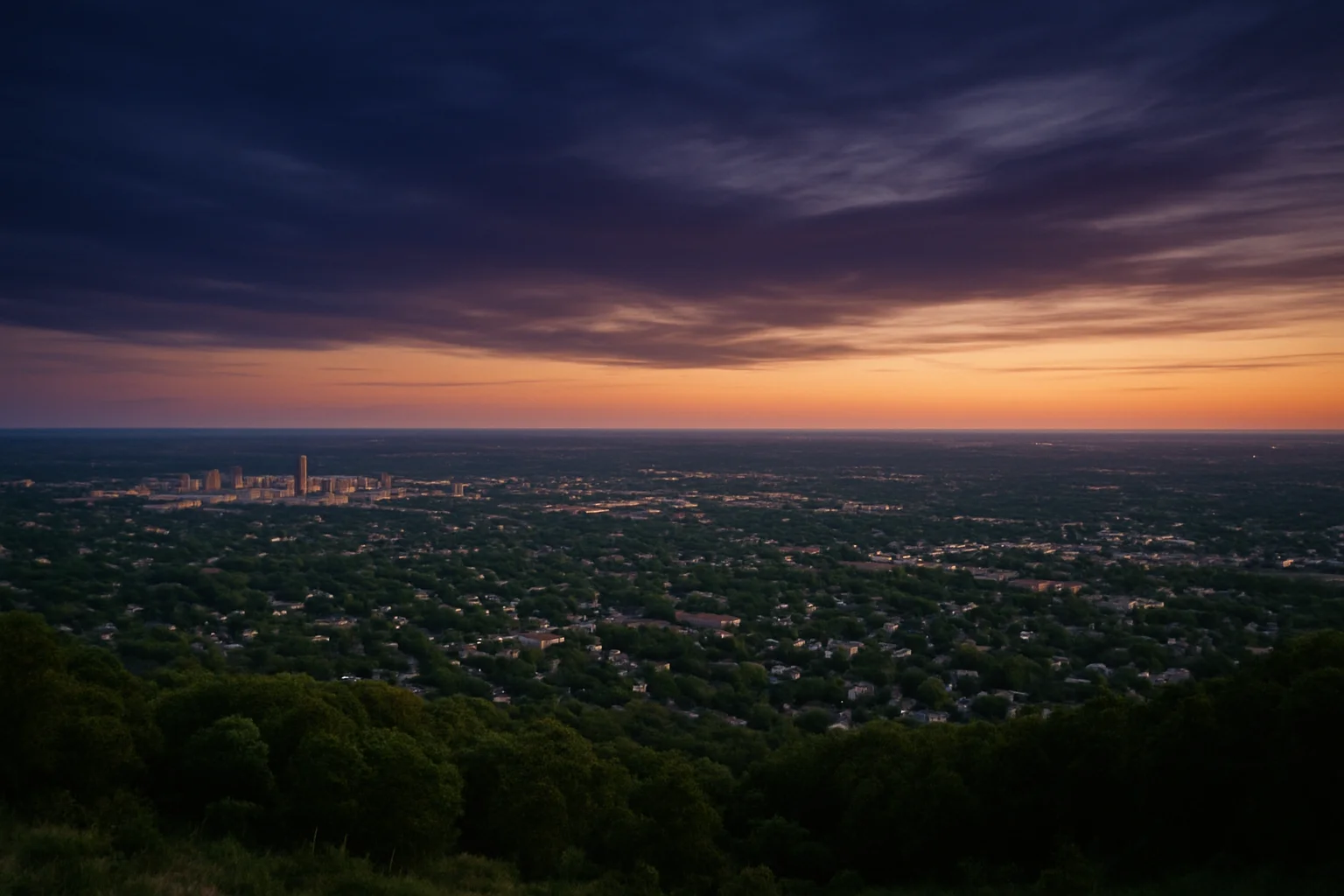 Lawrence, KS skyline