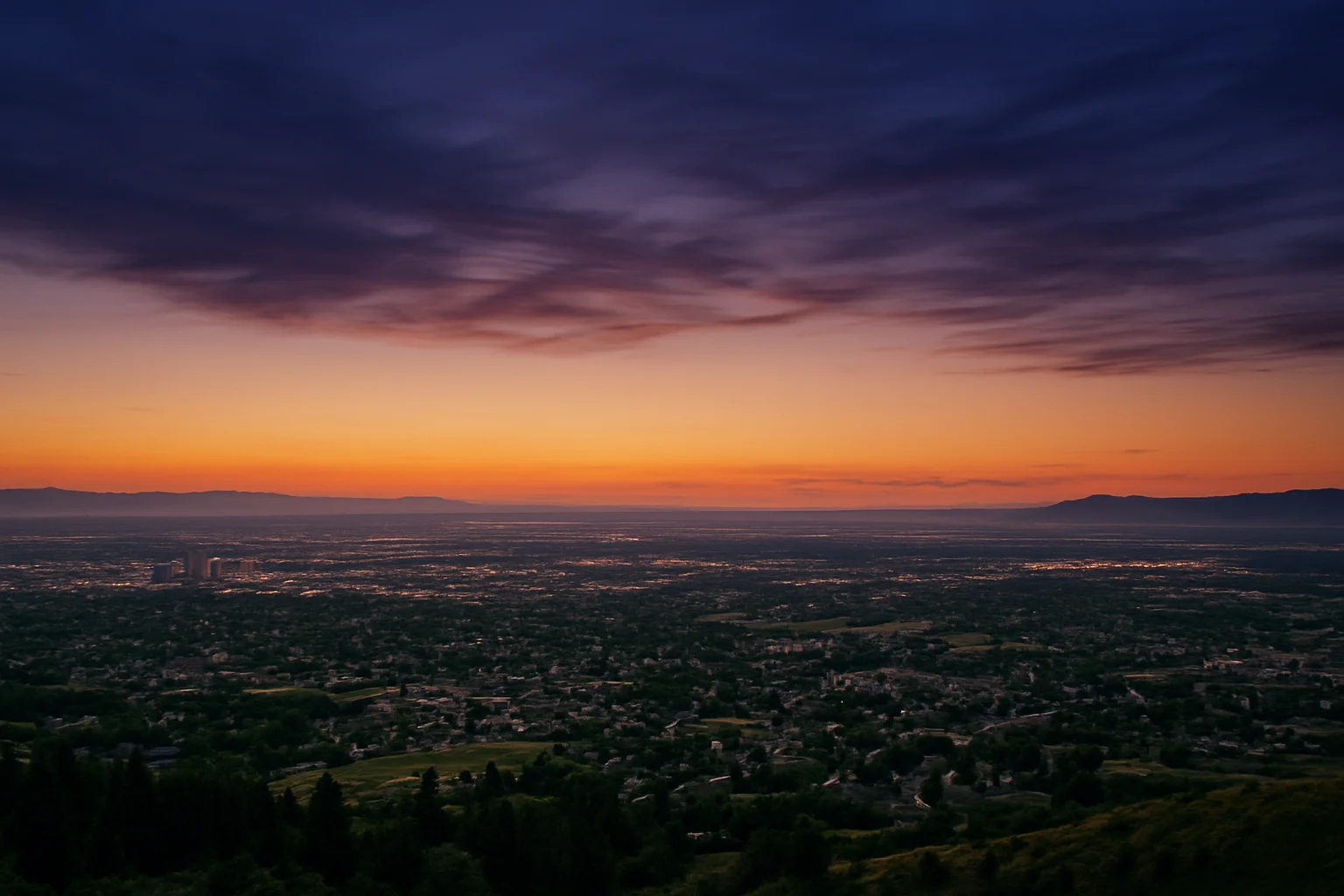 Layton, UT skyline