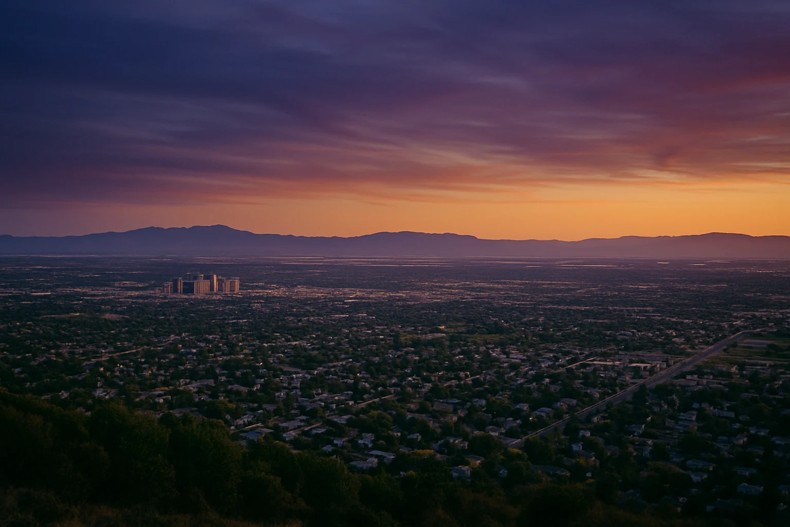 Lehi, UT skyline