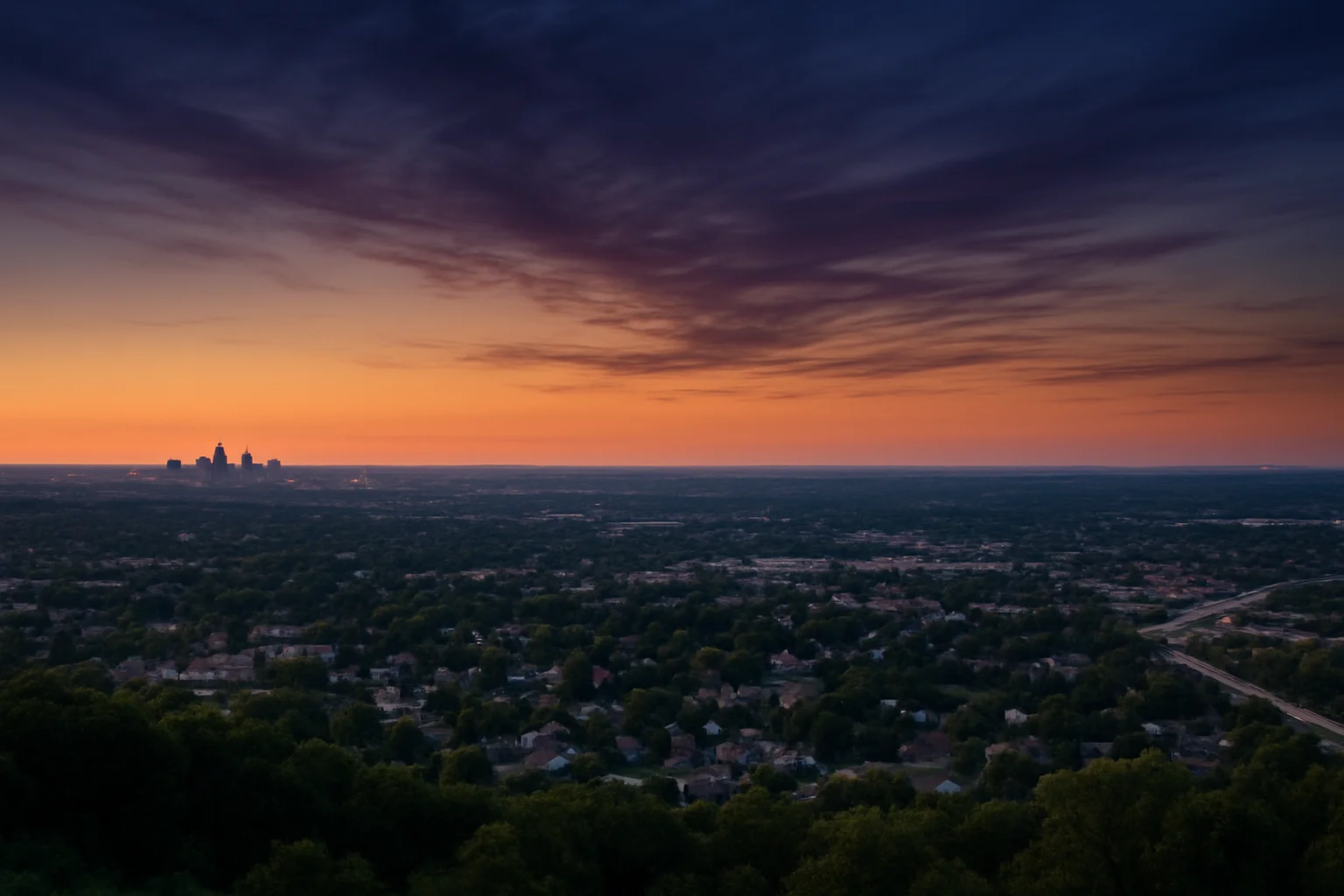 Lenexa, KS skyline