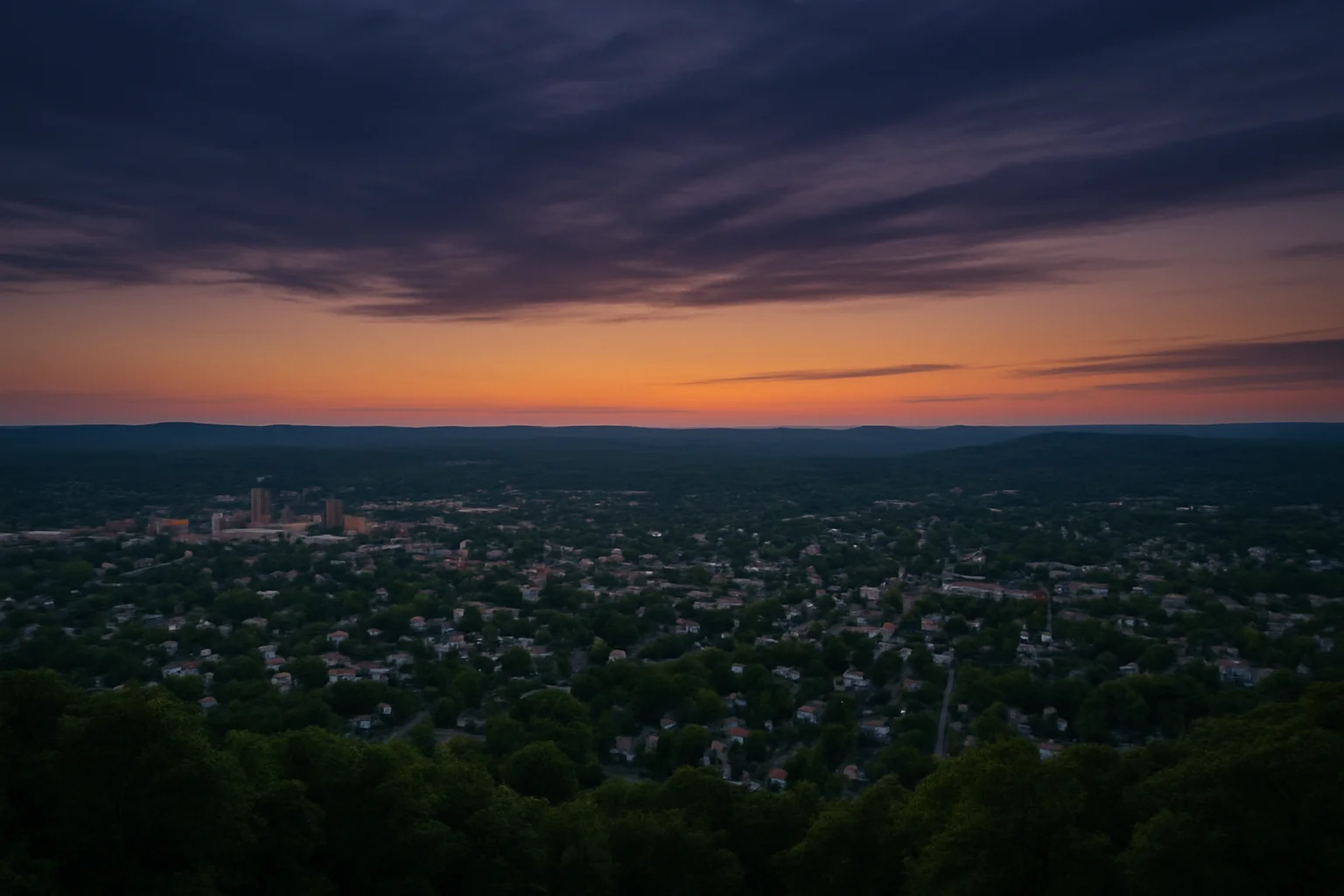 Leominster, MA skyline
