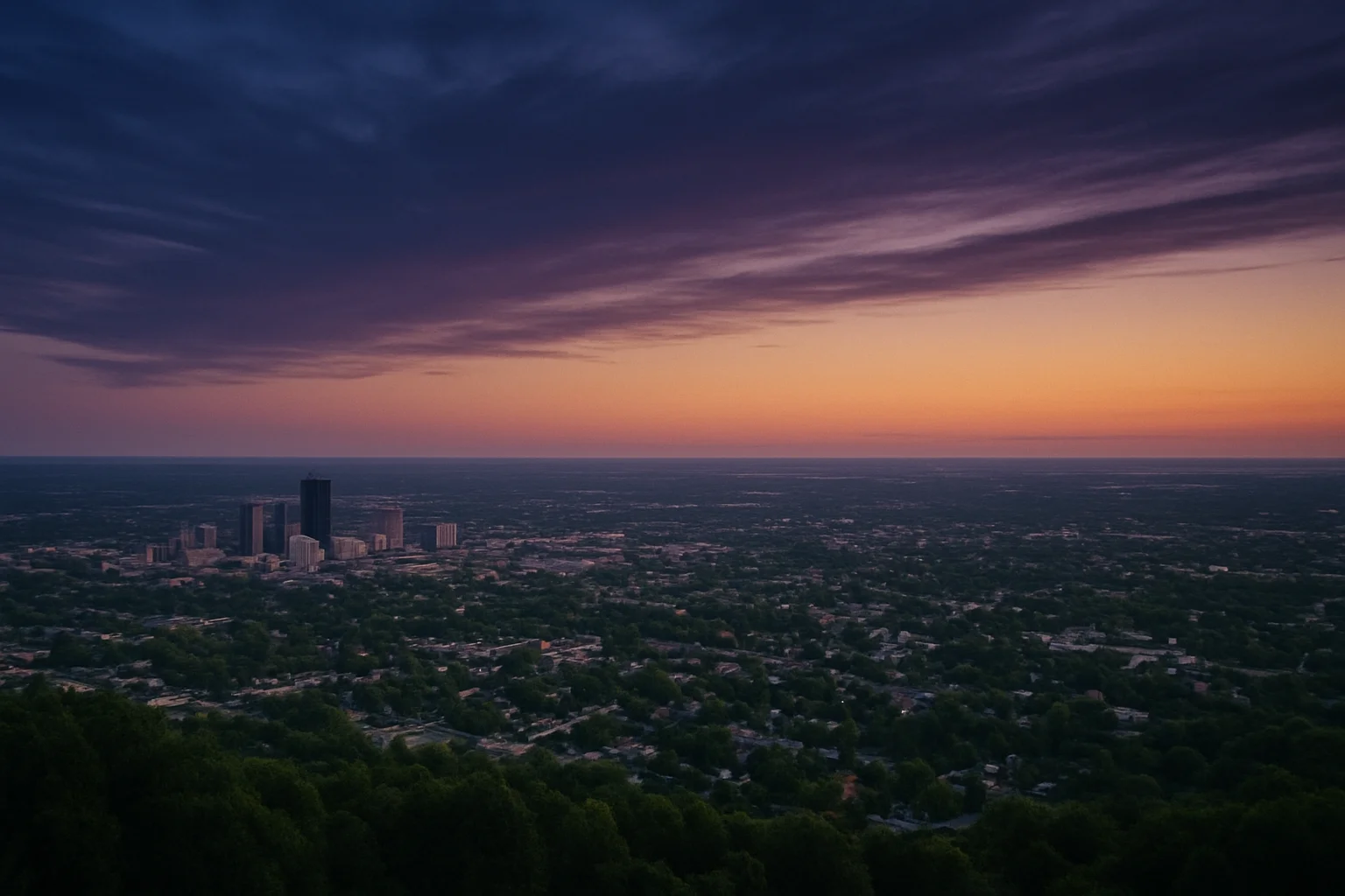 Lexington, KY skyline