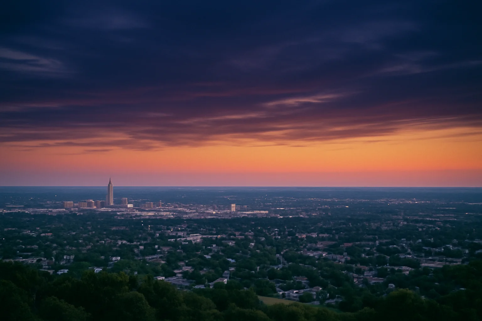 Lincoln, NE skyline