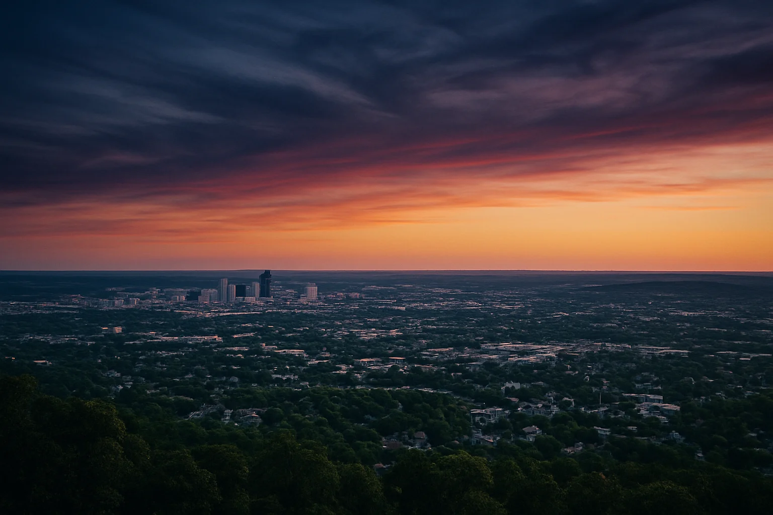 Little Rock, AR skyline