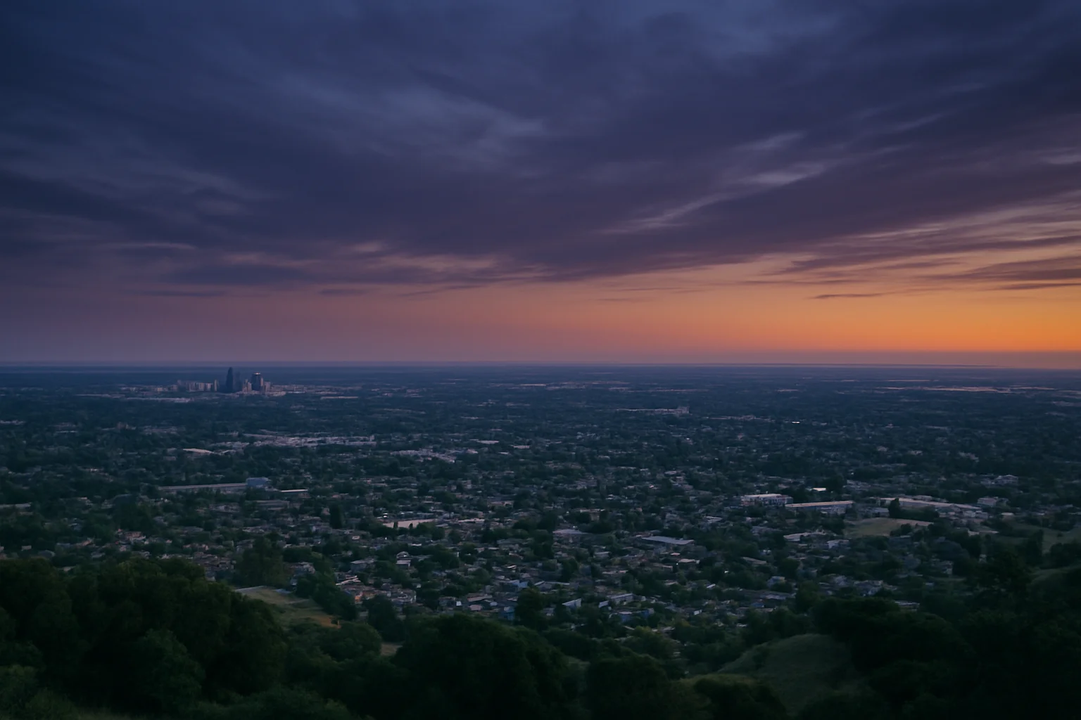 Lodi, CA skyline