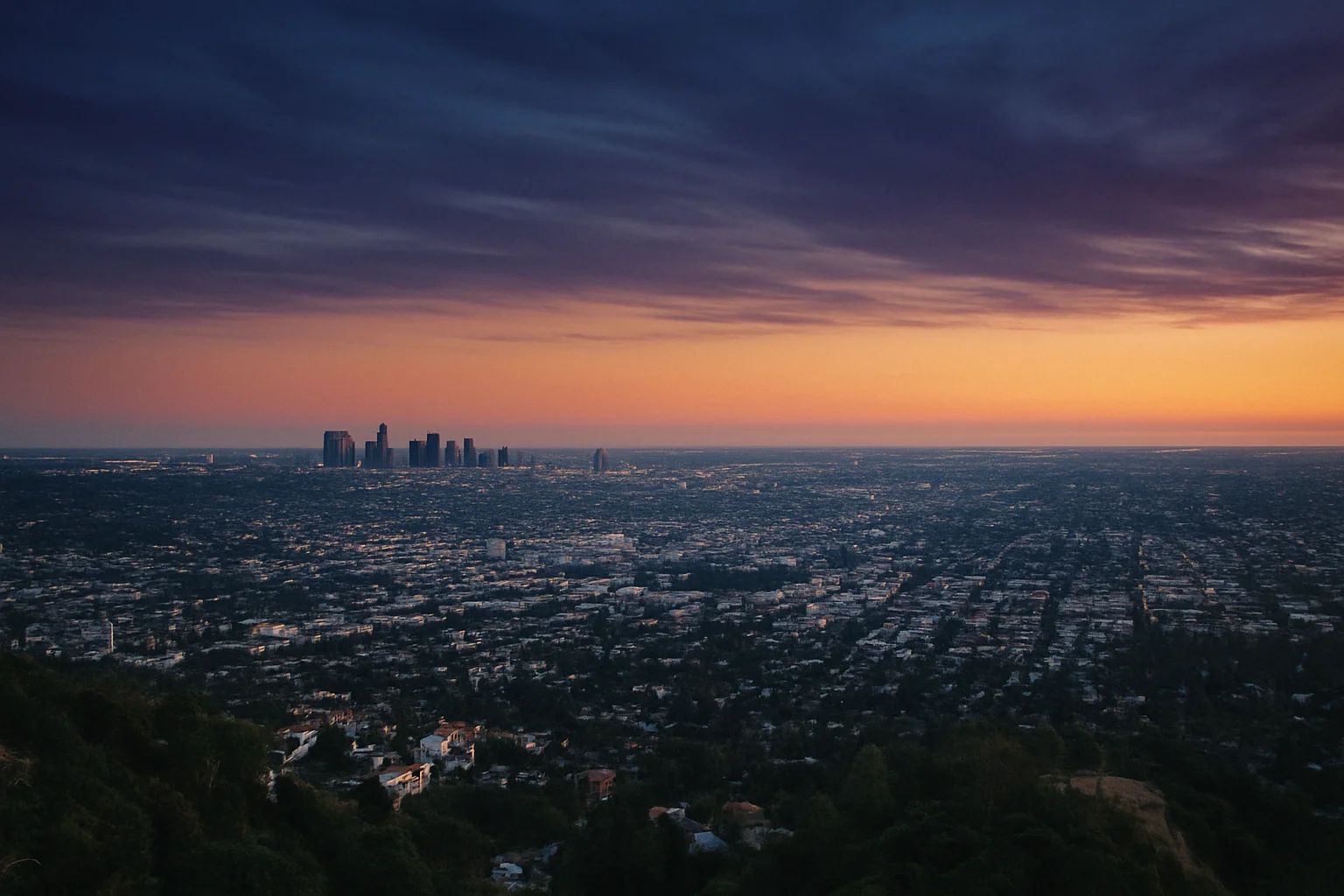Long Beach, CA skyline