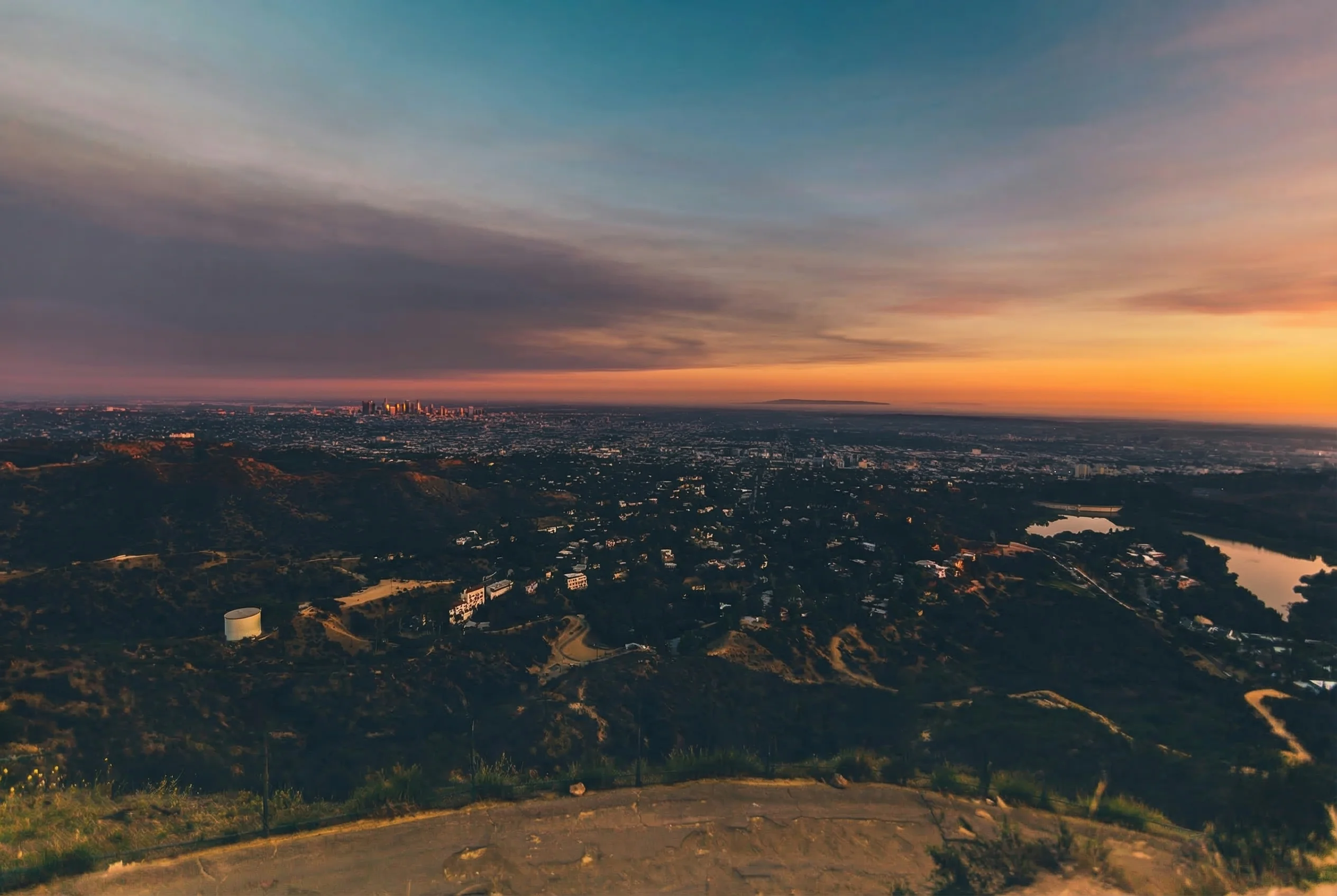 Los Angeles, CA skyline