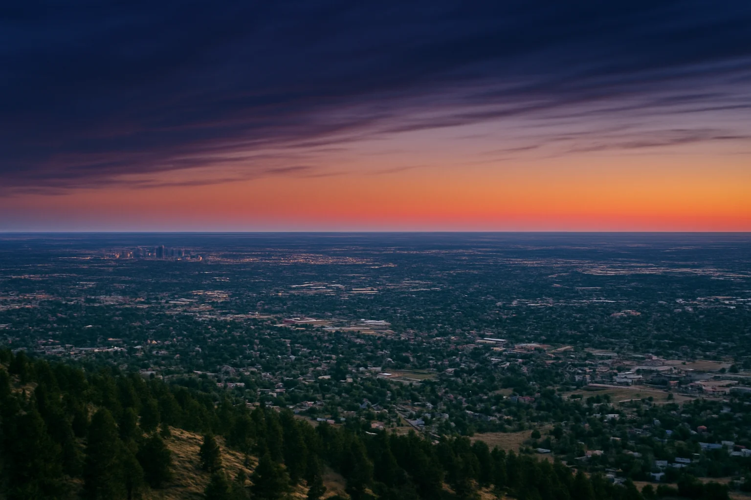 Loveland, CO skyline