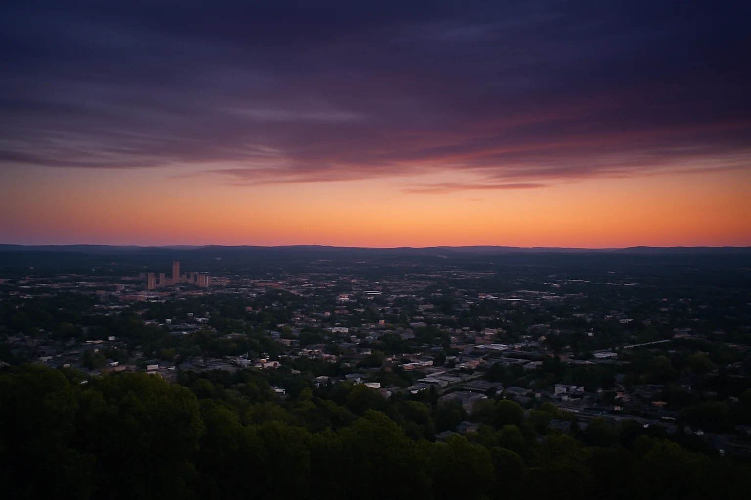 Lynchburg, VA skyline