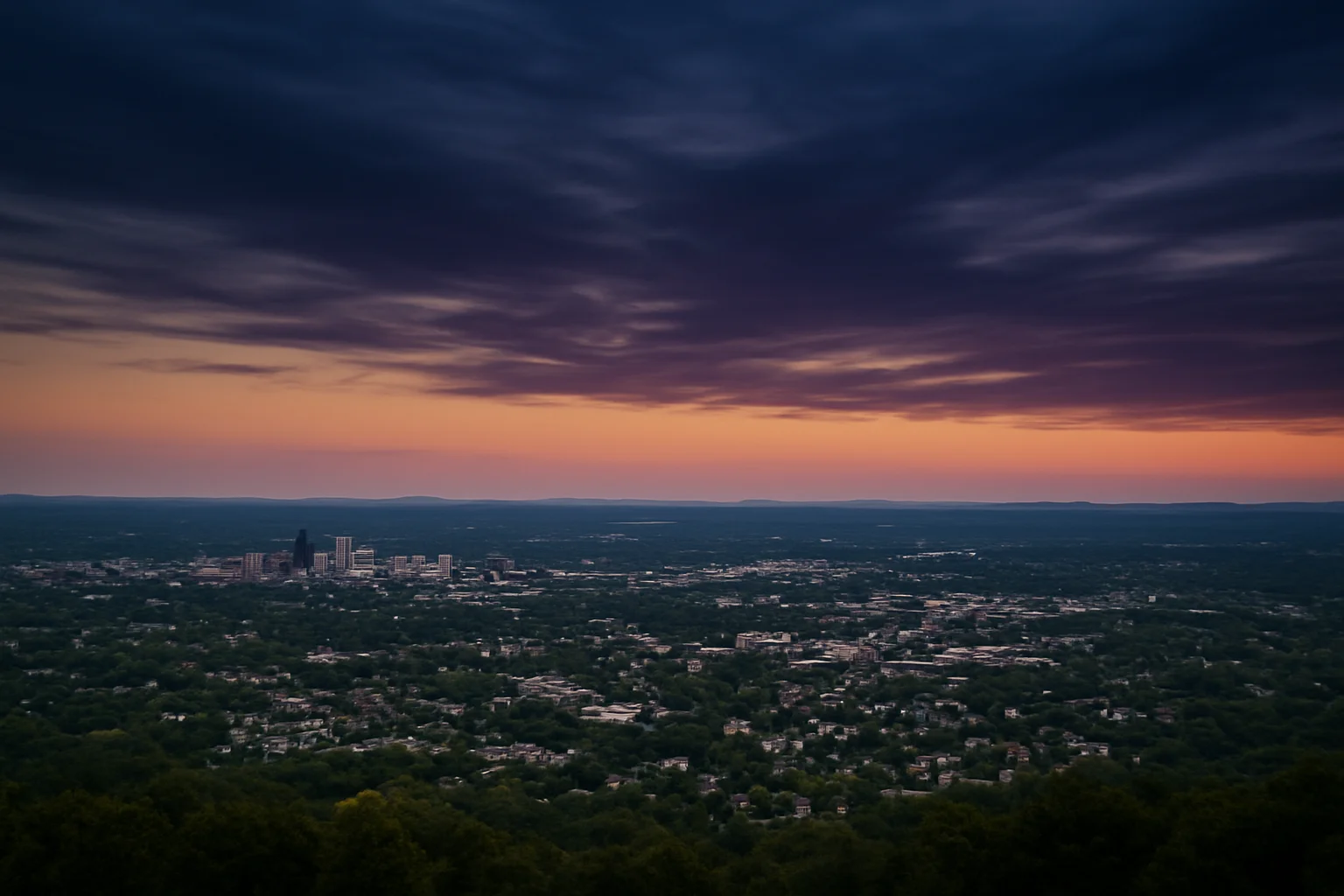 Manchester, NH skyline