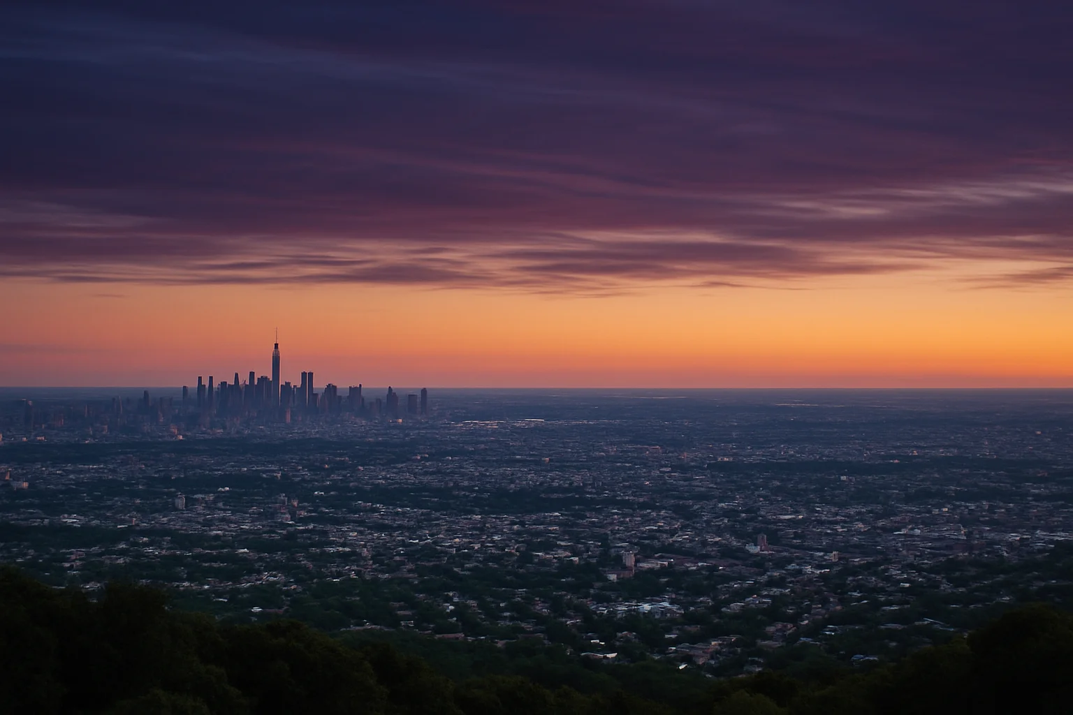 Manhattan, NY skyline