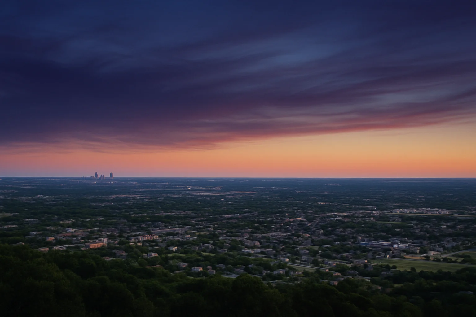 Mckinney, TX skyline