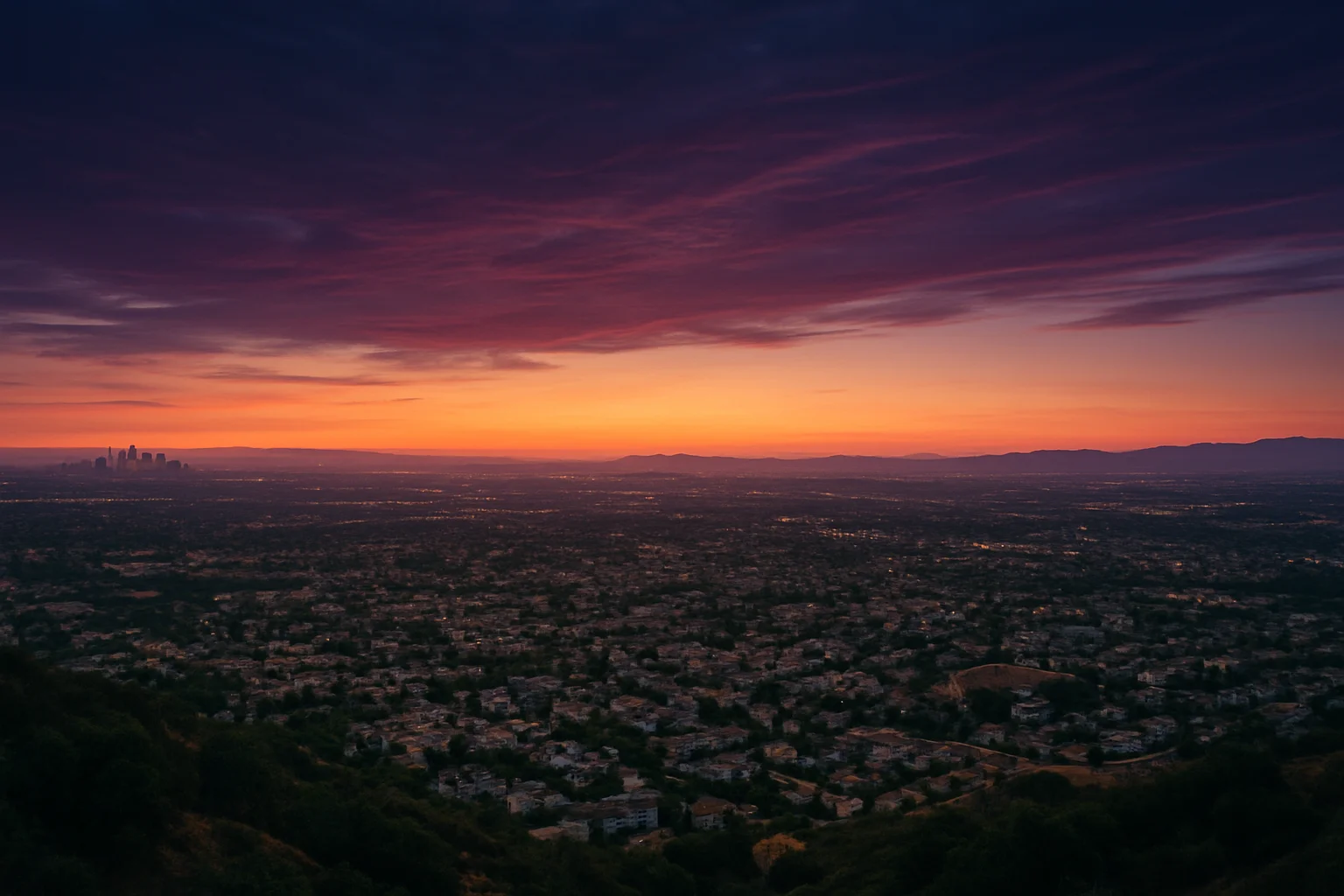 Menifee, CA skyline
