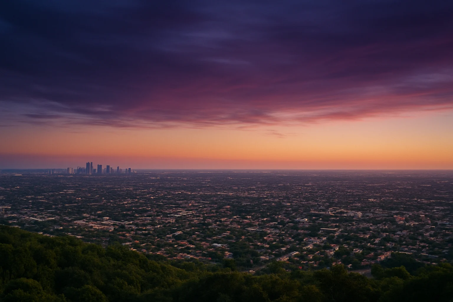 Miami Beach, FL skyline