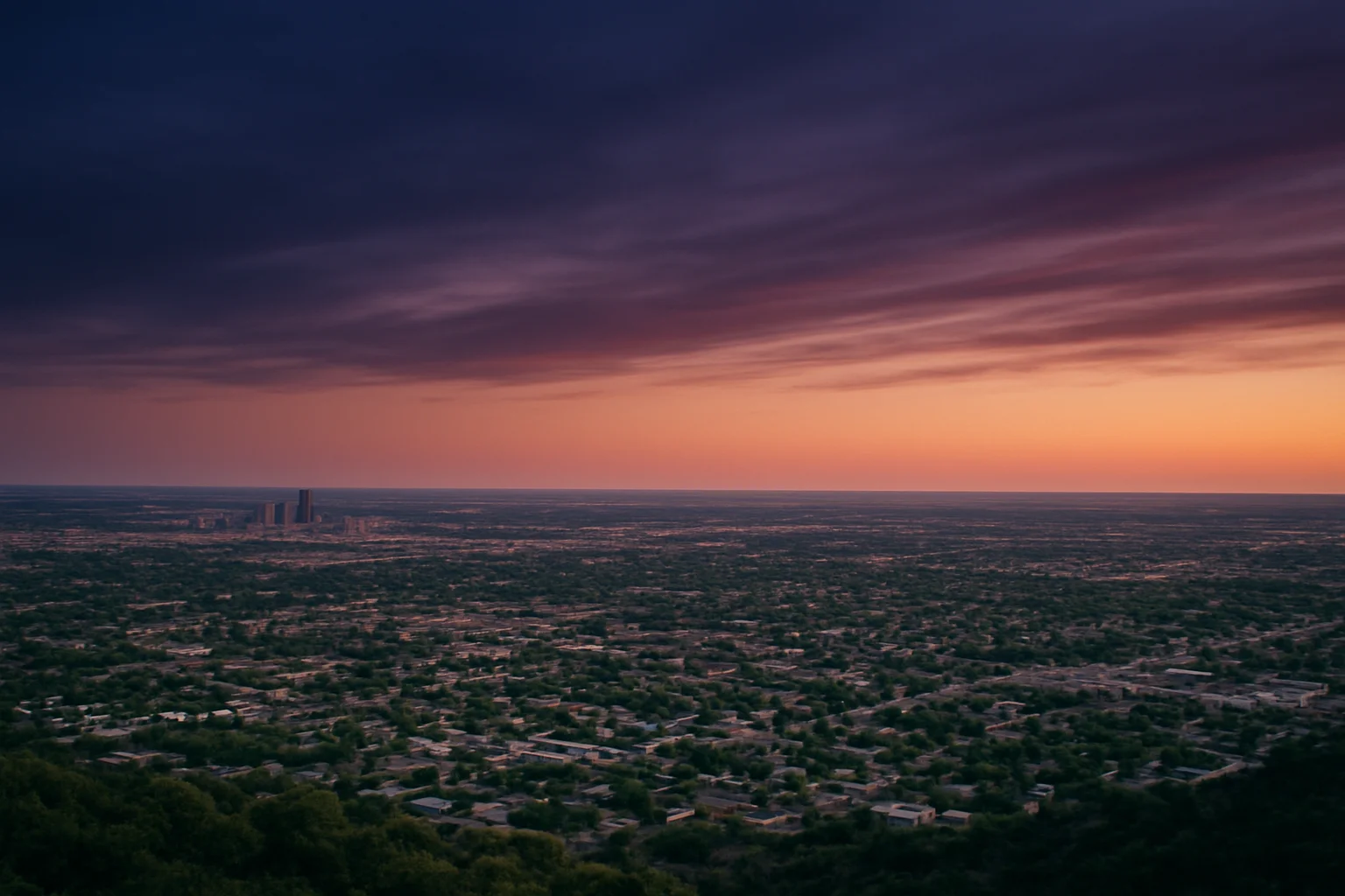 Midland, TX skyline