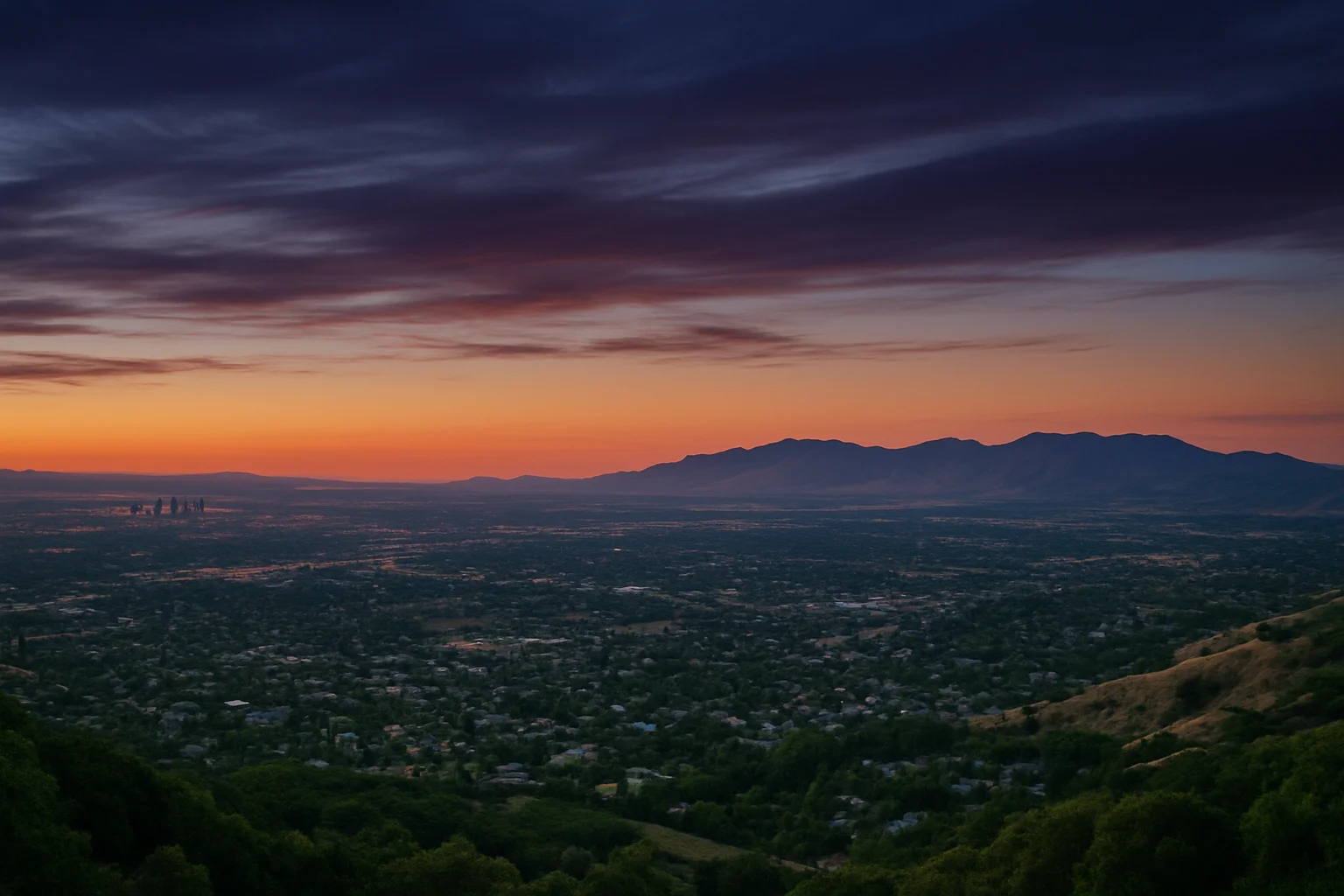 Millcreek, UT skyline
