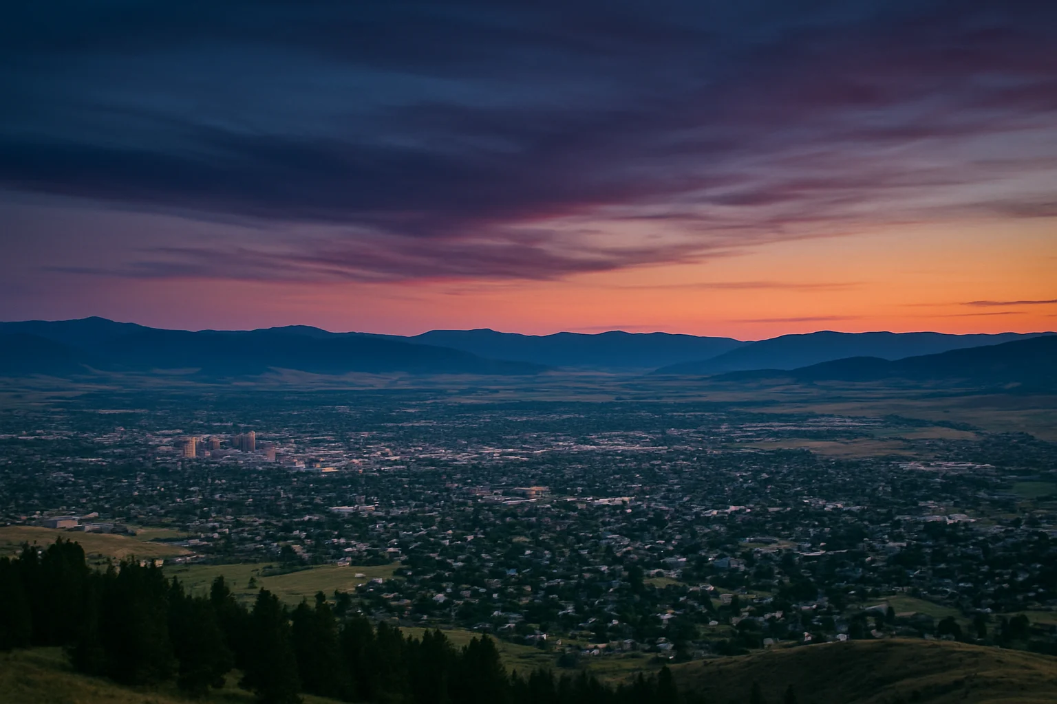 Missoula, MT skyline