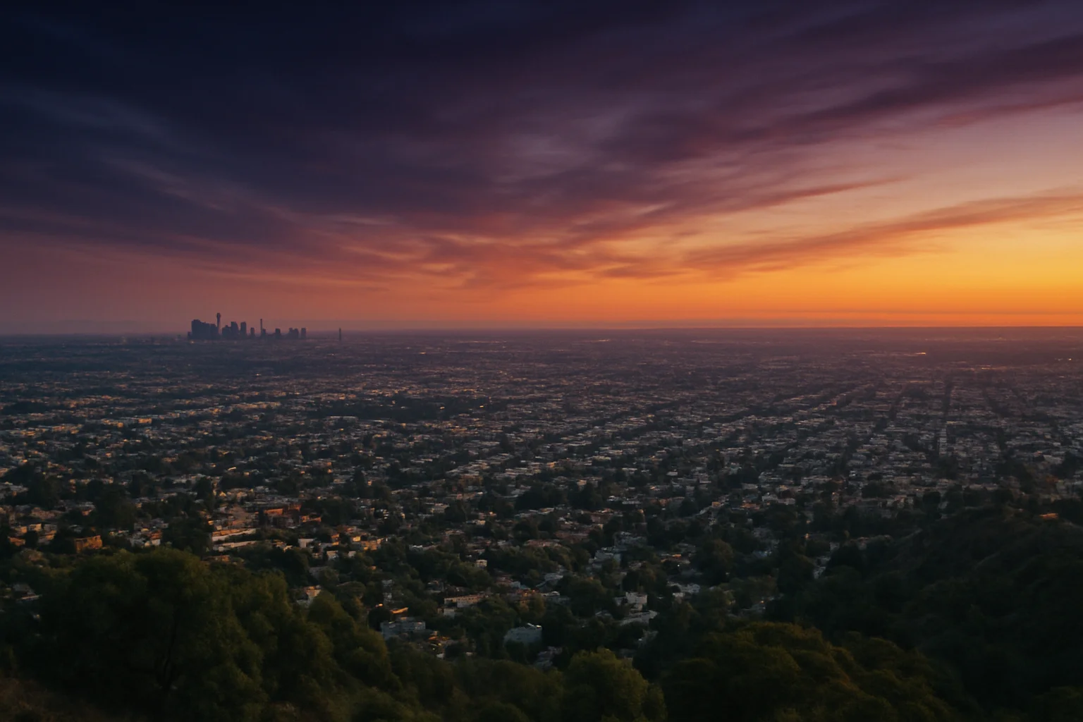 Montebello, CA skyline
