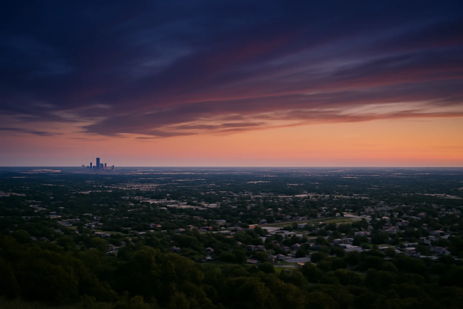 Moore, OK skyline