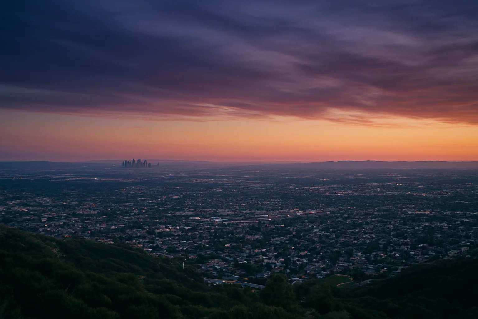 Moreno Valley, CA skyline